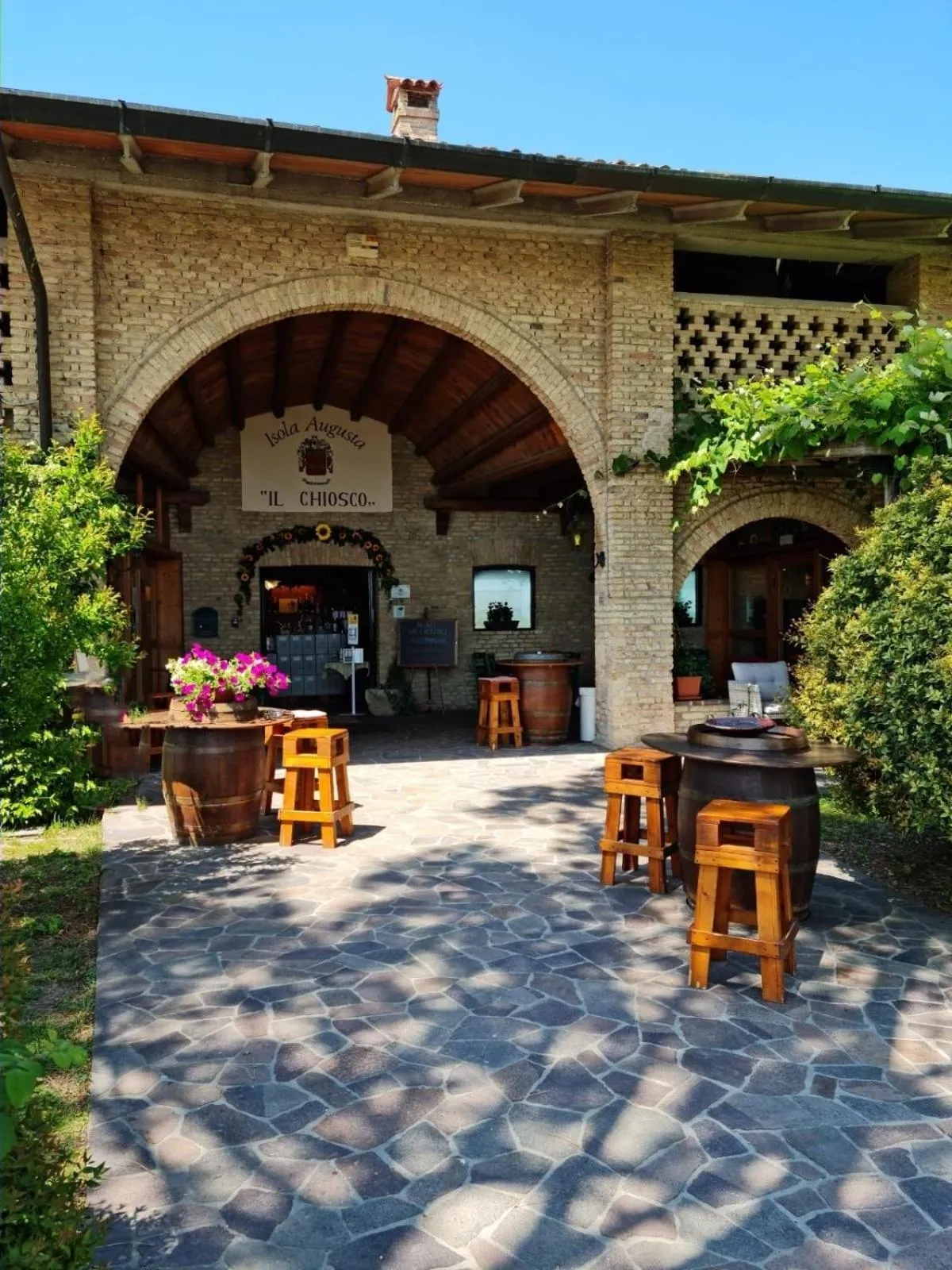 Property building in Agriturismo Isola Augusta