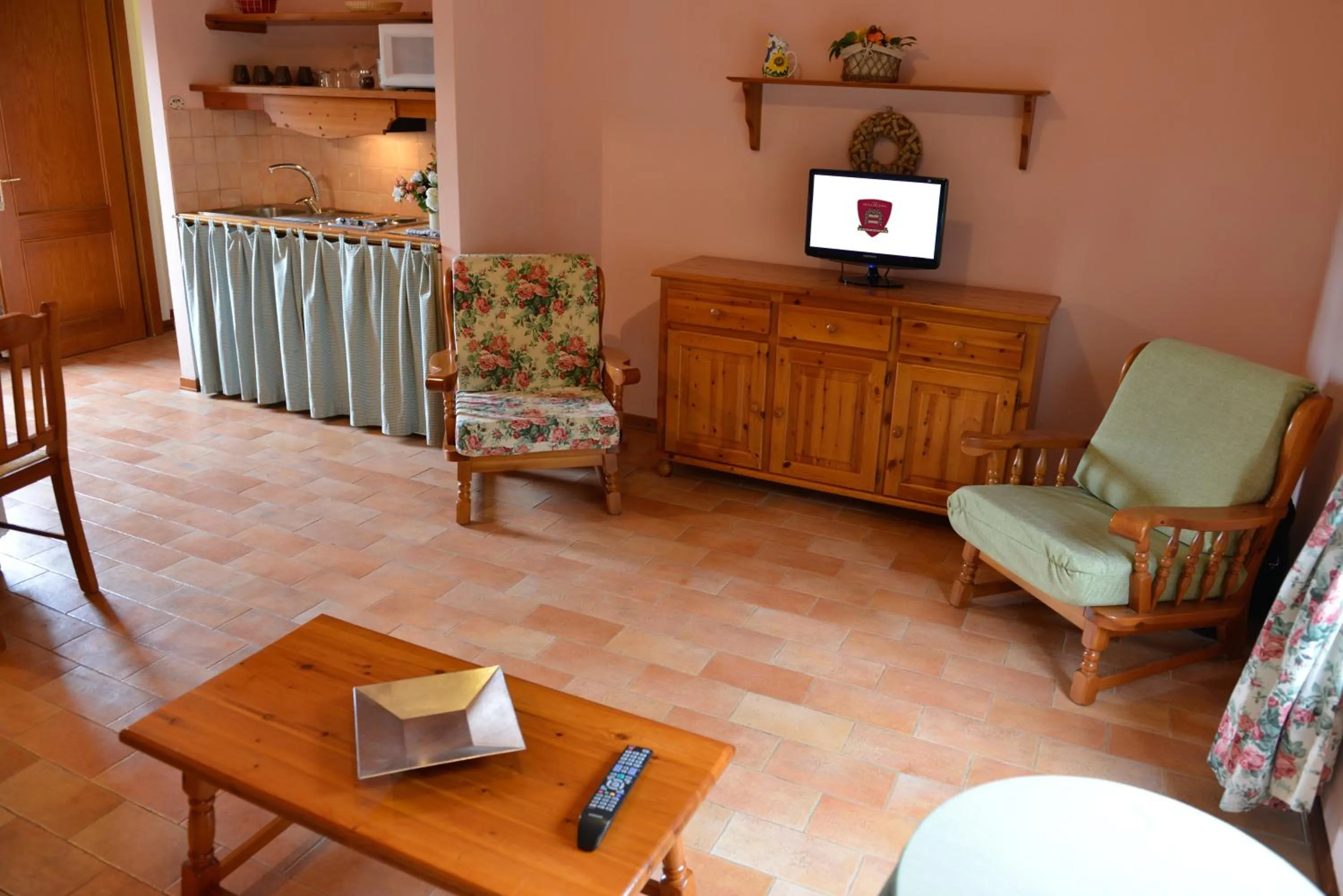 Living room in Agriturismo Isola Augusta