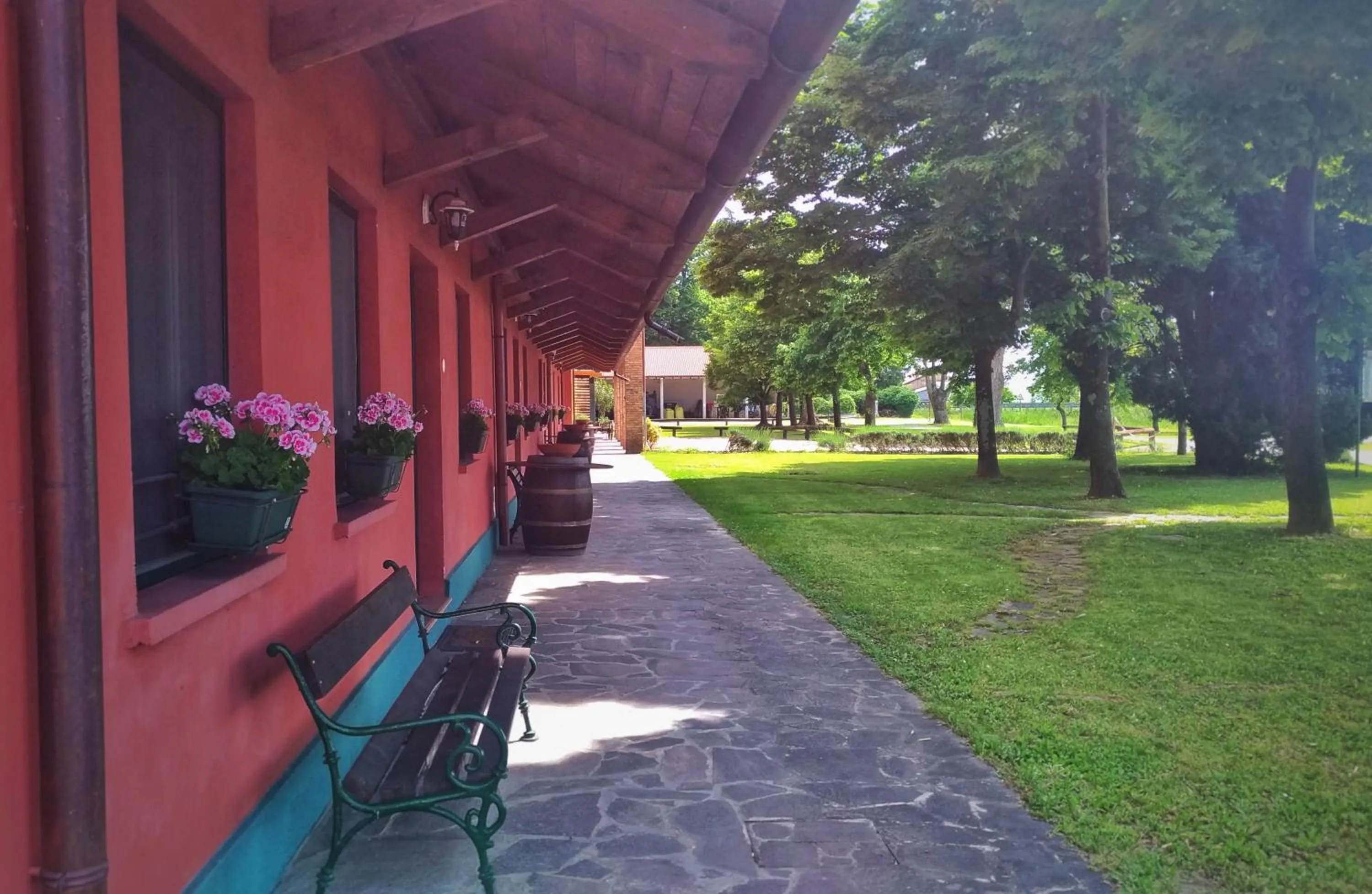 Property building in Agriturismo Isola Augusta