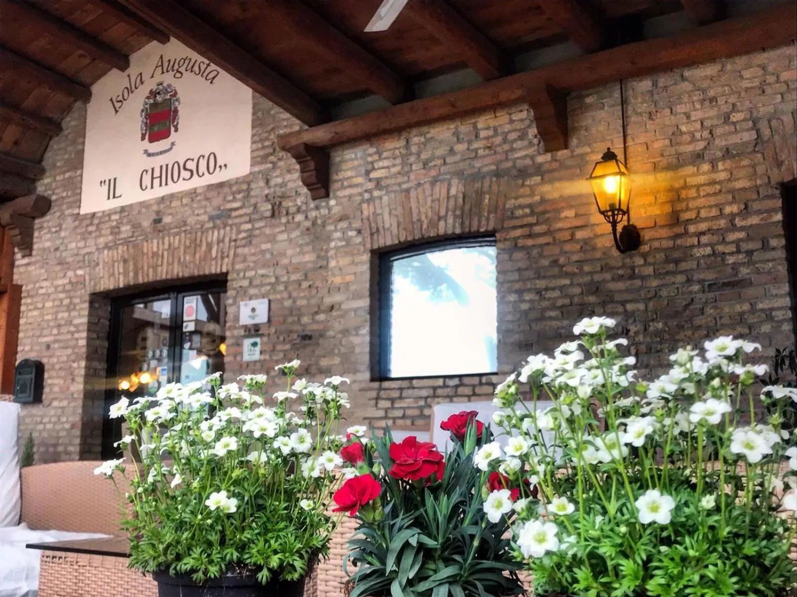 Restaurant/places to eat in Agriturismo Isola Augusta