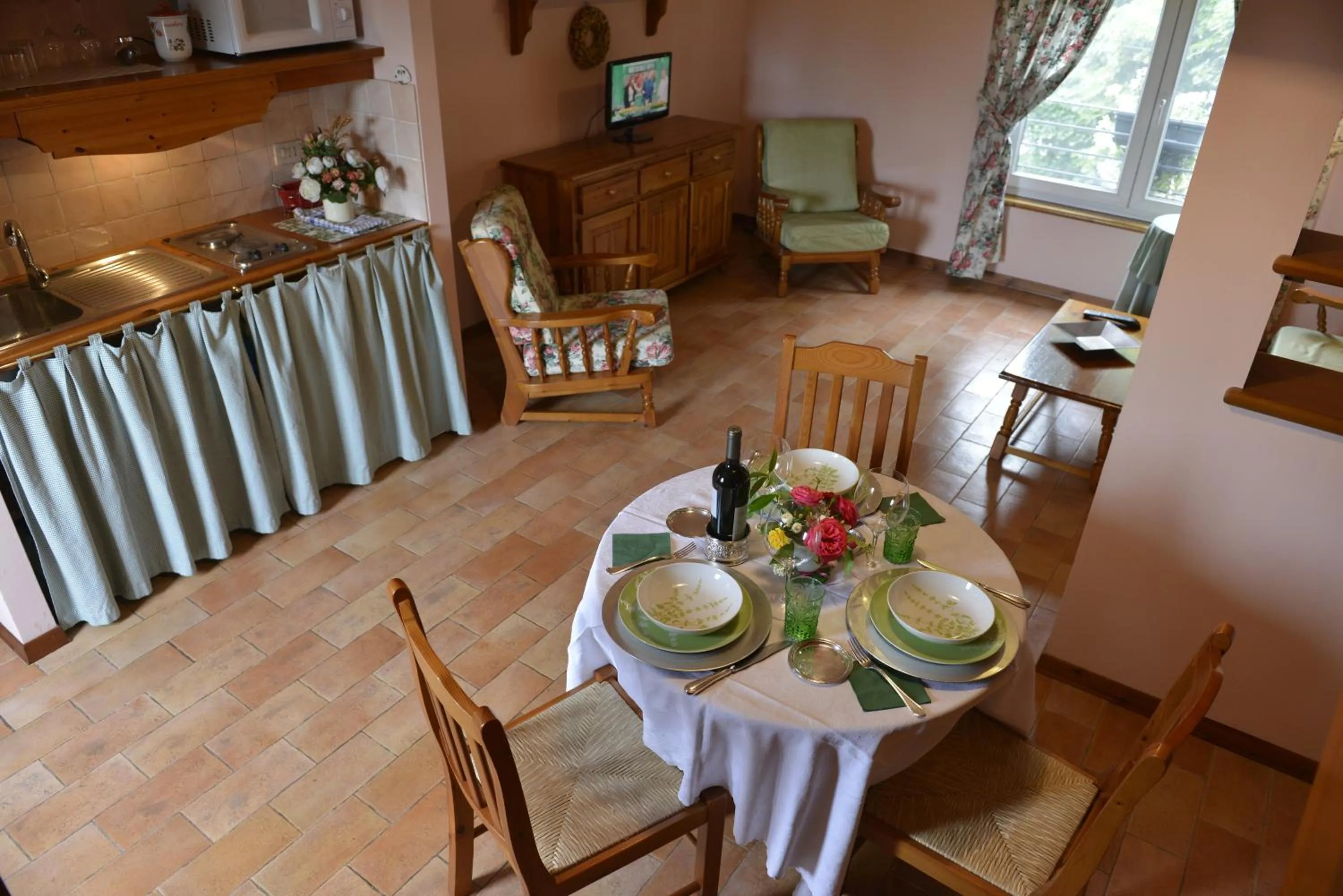 Dining area in Agriturismo Isola Augusta