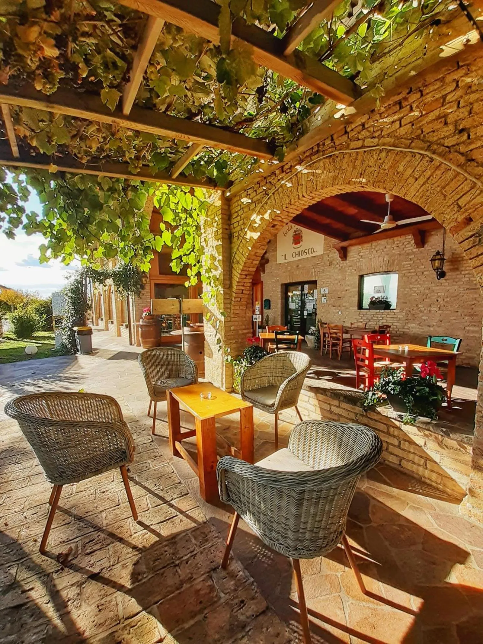 Facade/entrance in Agriturismo Isola Augusta
