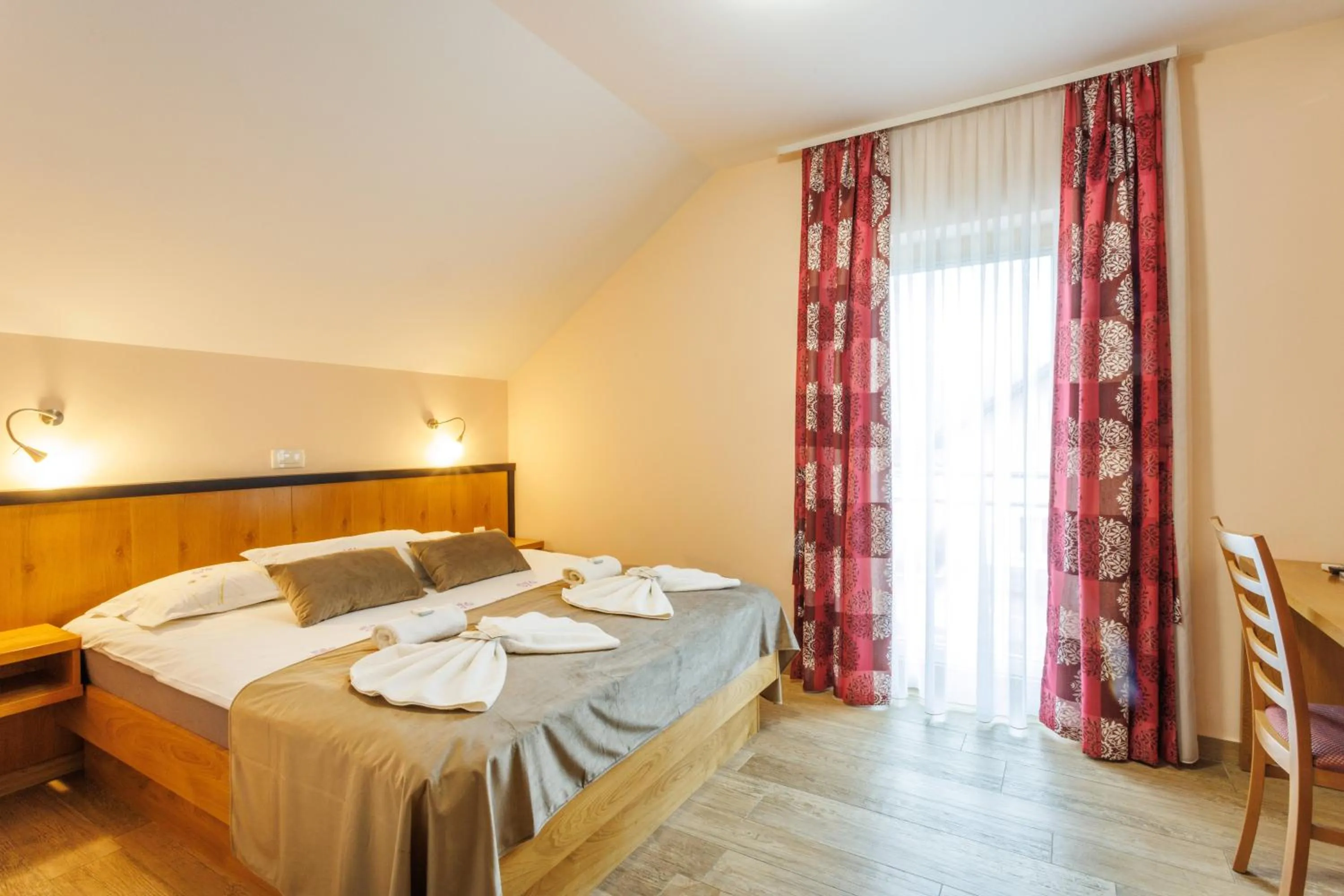 Bed in Hotel Vegov Hram