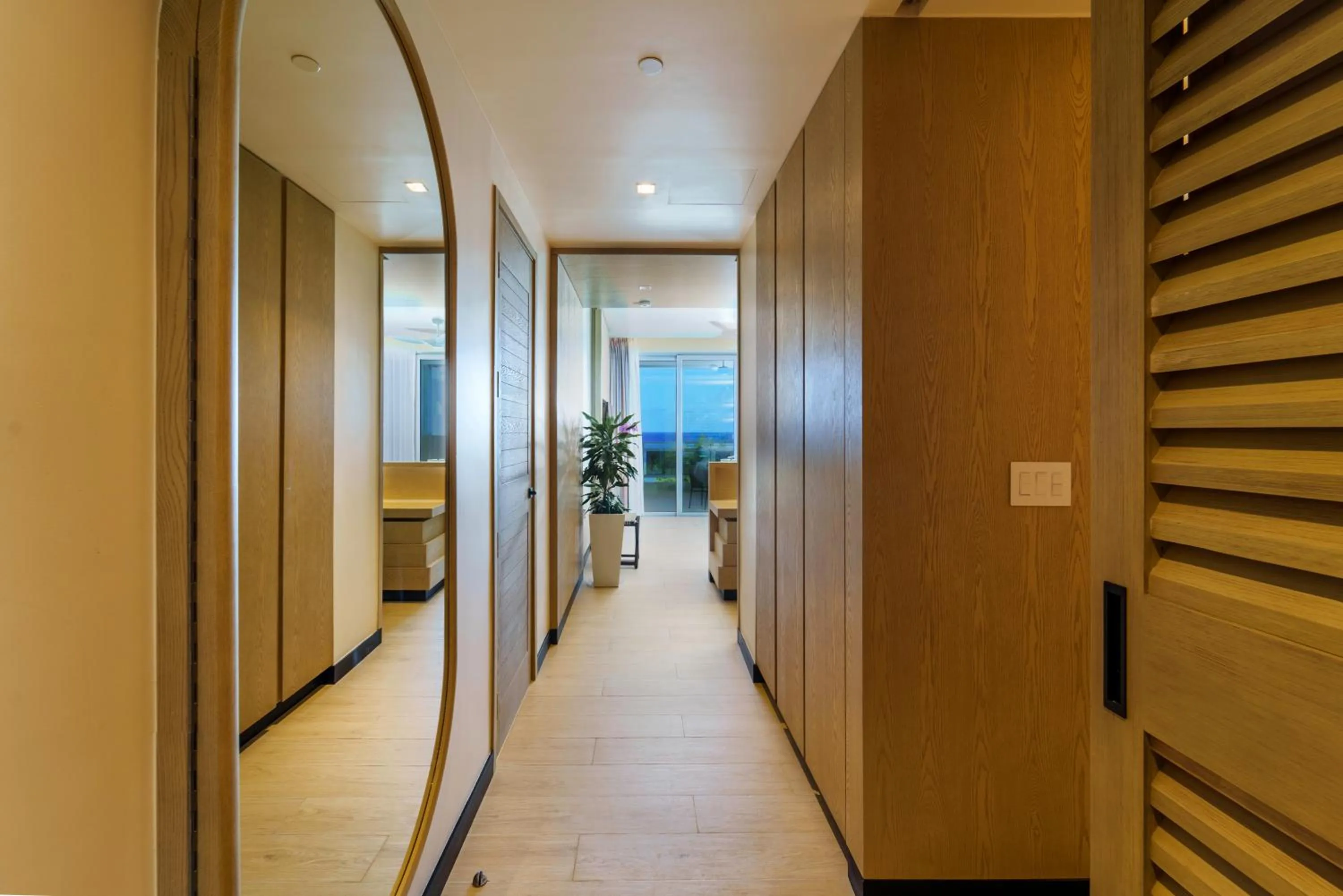 wardrobe in Wyndham Grand Barbados Sam Lords Castle All Inclusive Resort