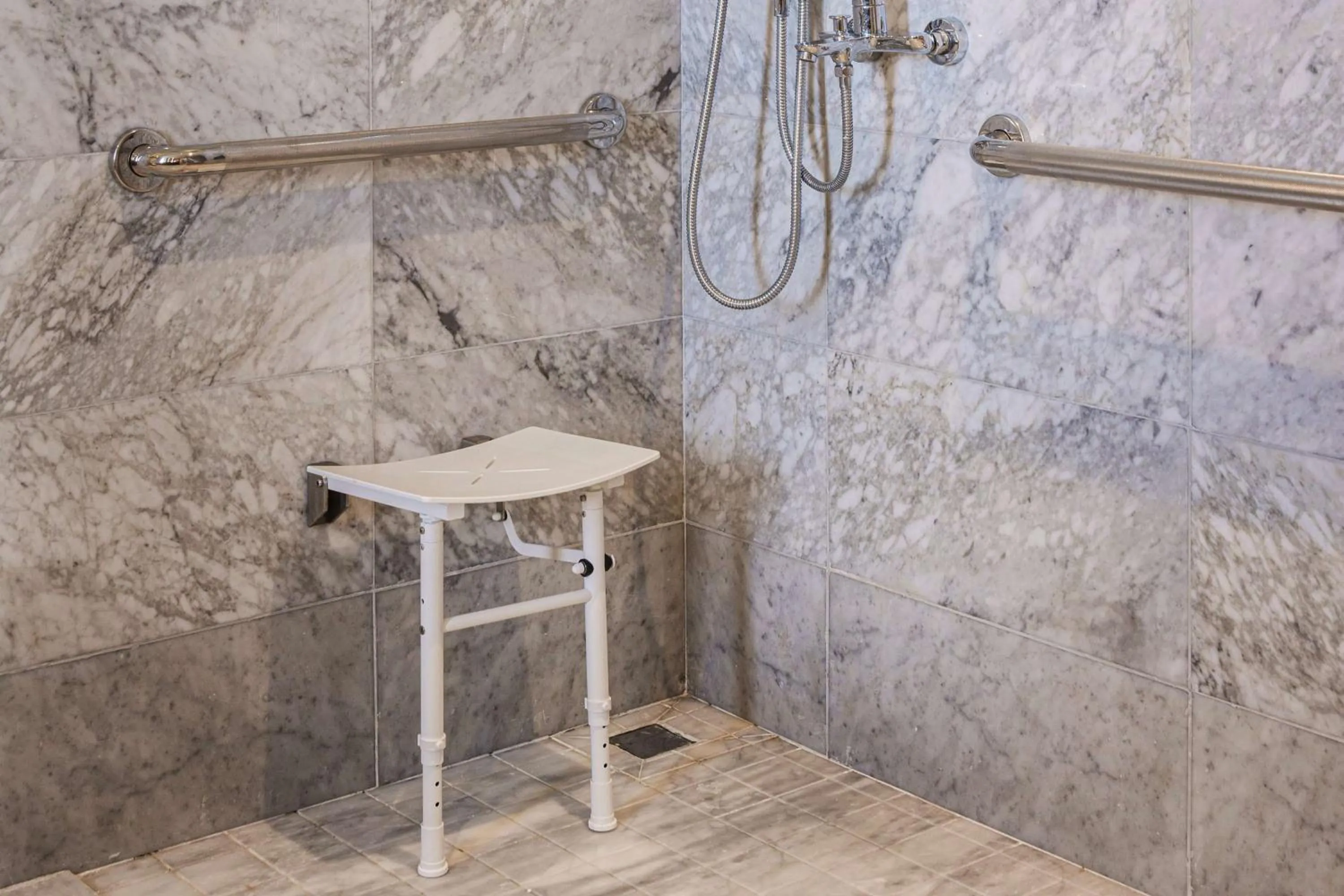 Shower in Wyndham Grand Barbados Sam Lords Castle All Inclusive Resort