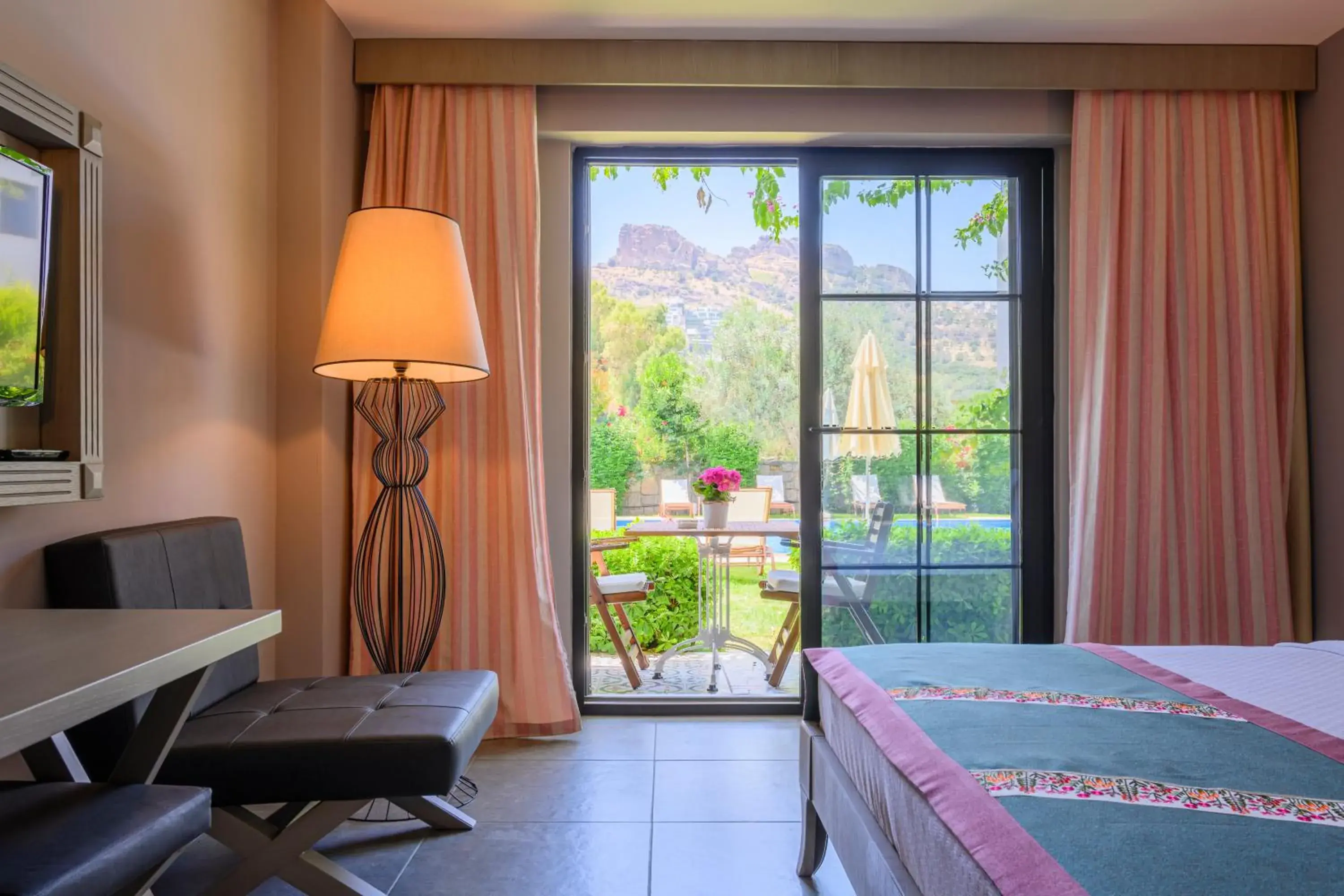 Double Room with Pool View in Villa Rustica Hotel Double Room with Pool View in Villa Rustica Hotel