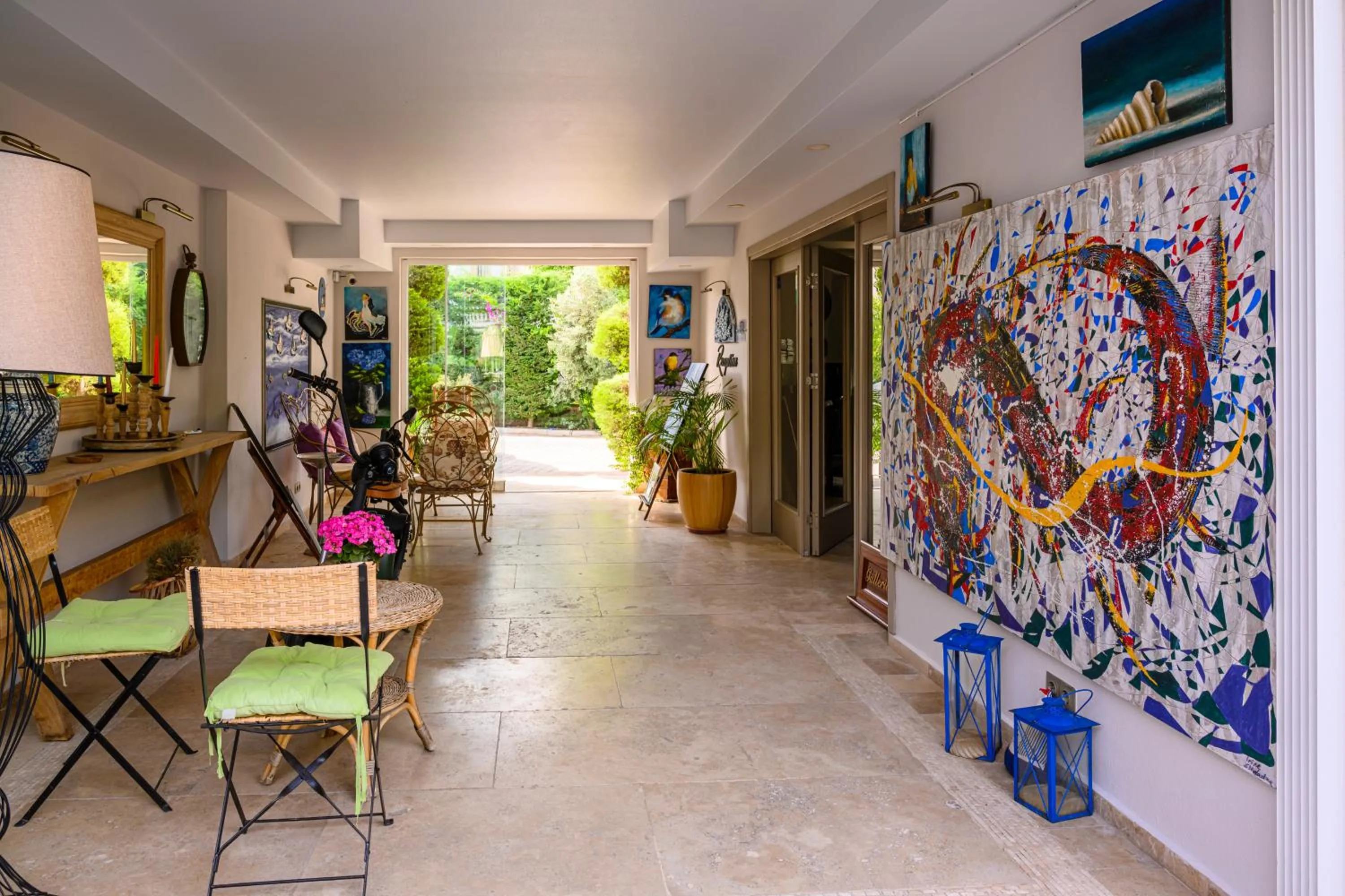 Lobby or reception in Villa Rustica Hotel