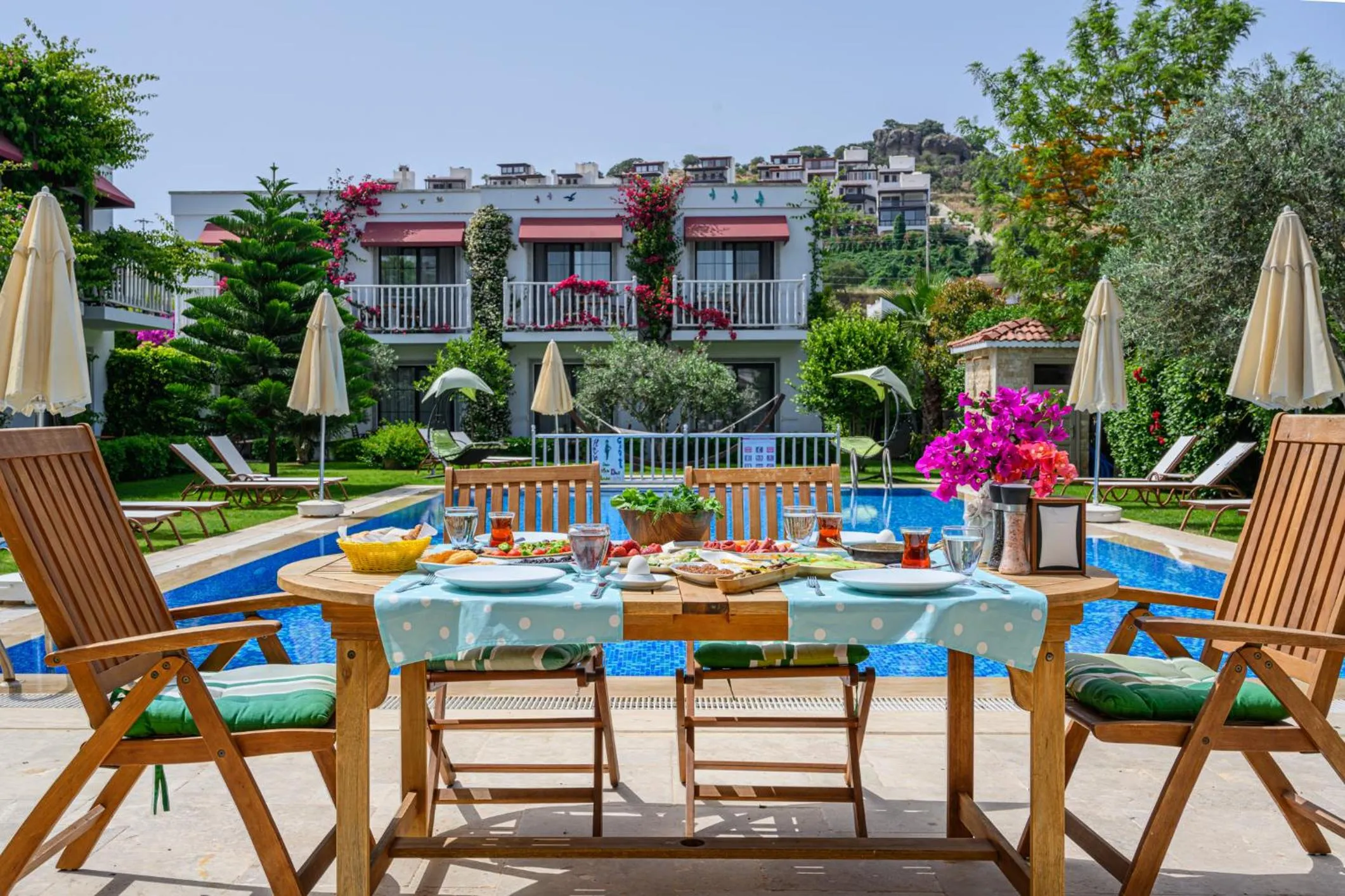 Breakfast in Villa Rustica Hotel