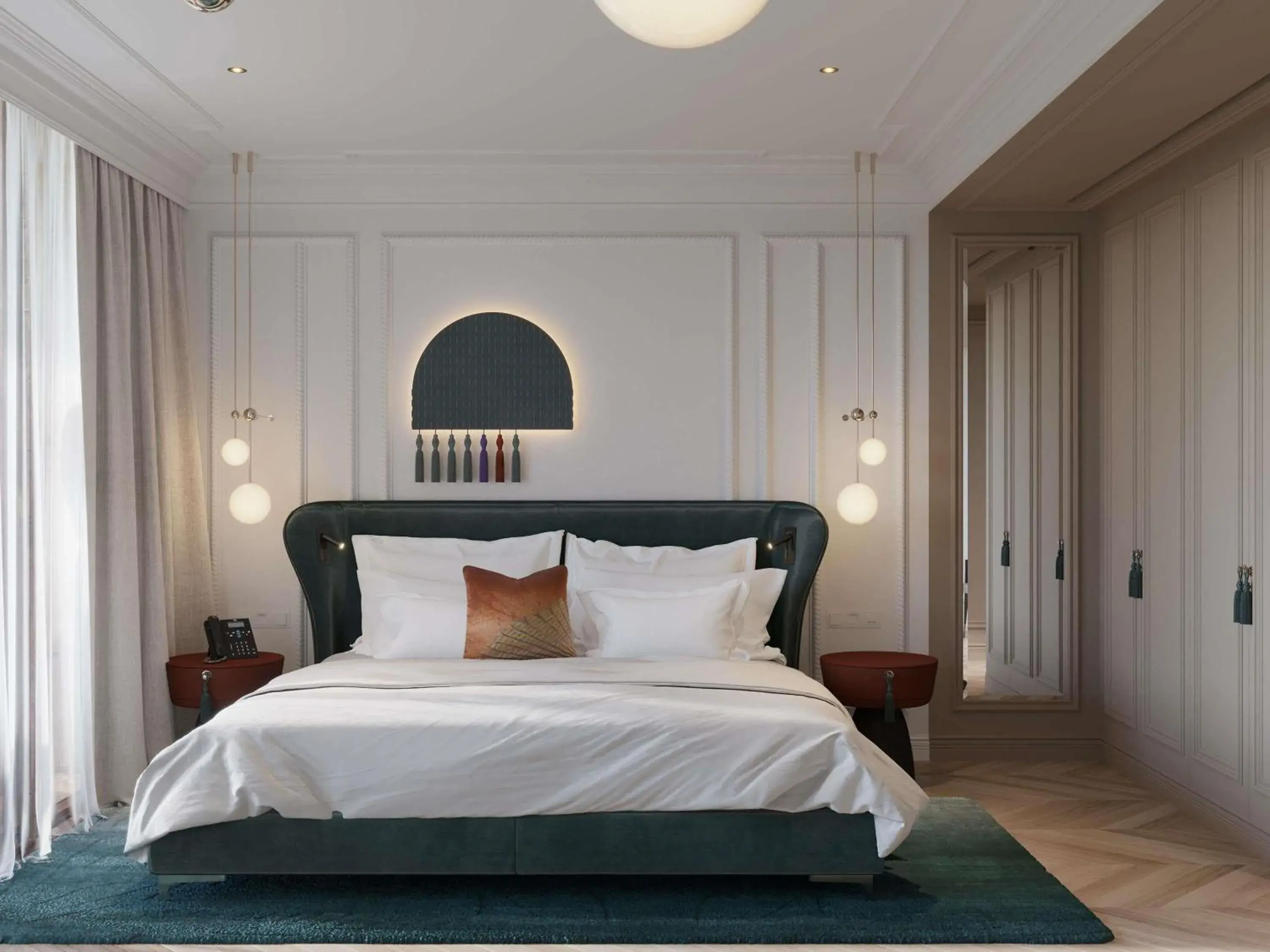 Bedroom, Bed in Sofitel Cotonou Marina Hotel & Spa Bedroom, Bed in Sofitel Cotonou Marina Hotel & Spa