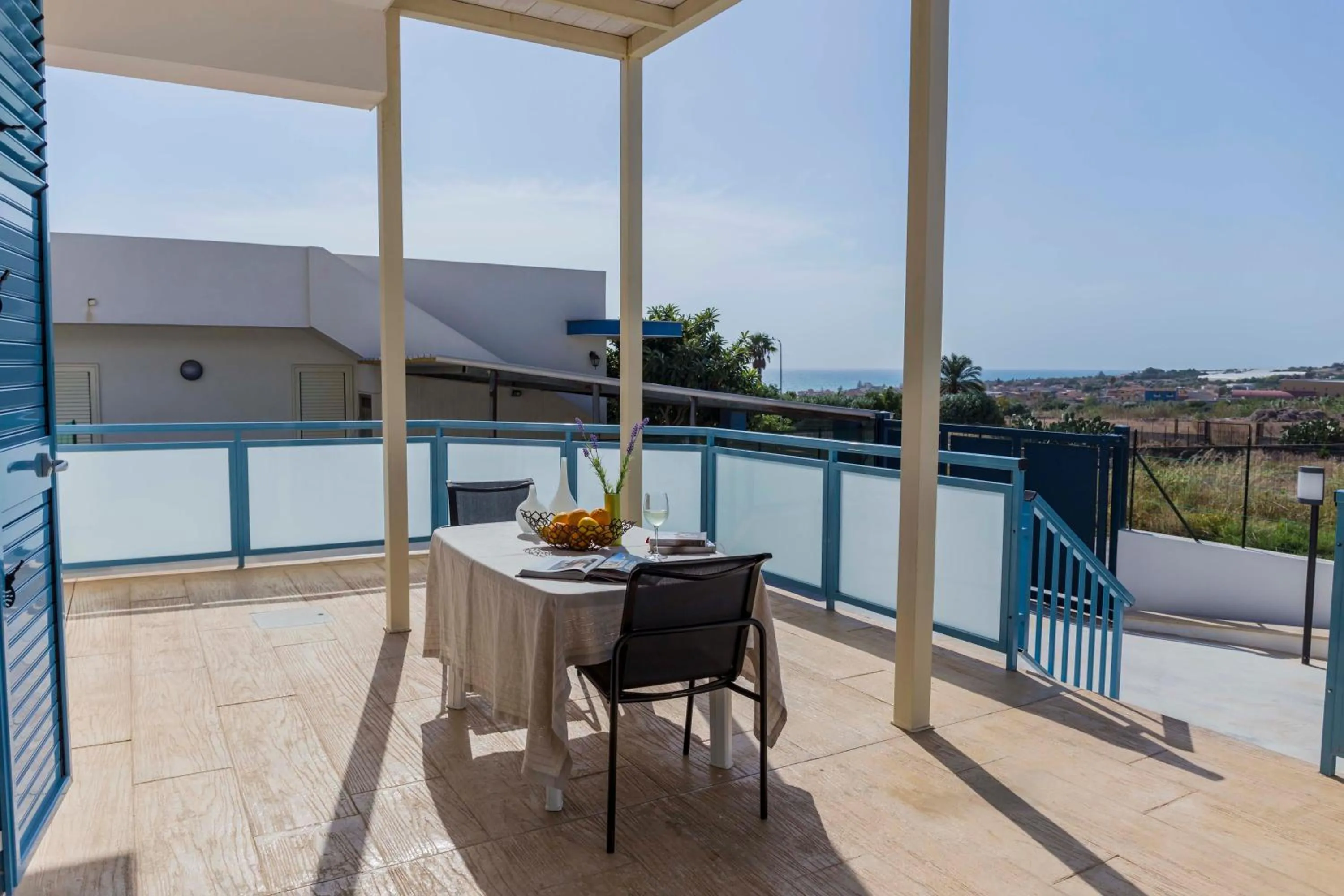 Balcony/Terrace in MareinSicilia Dammusa Residence