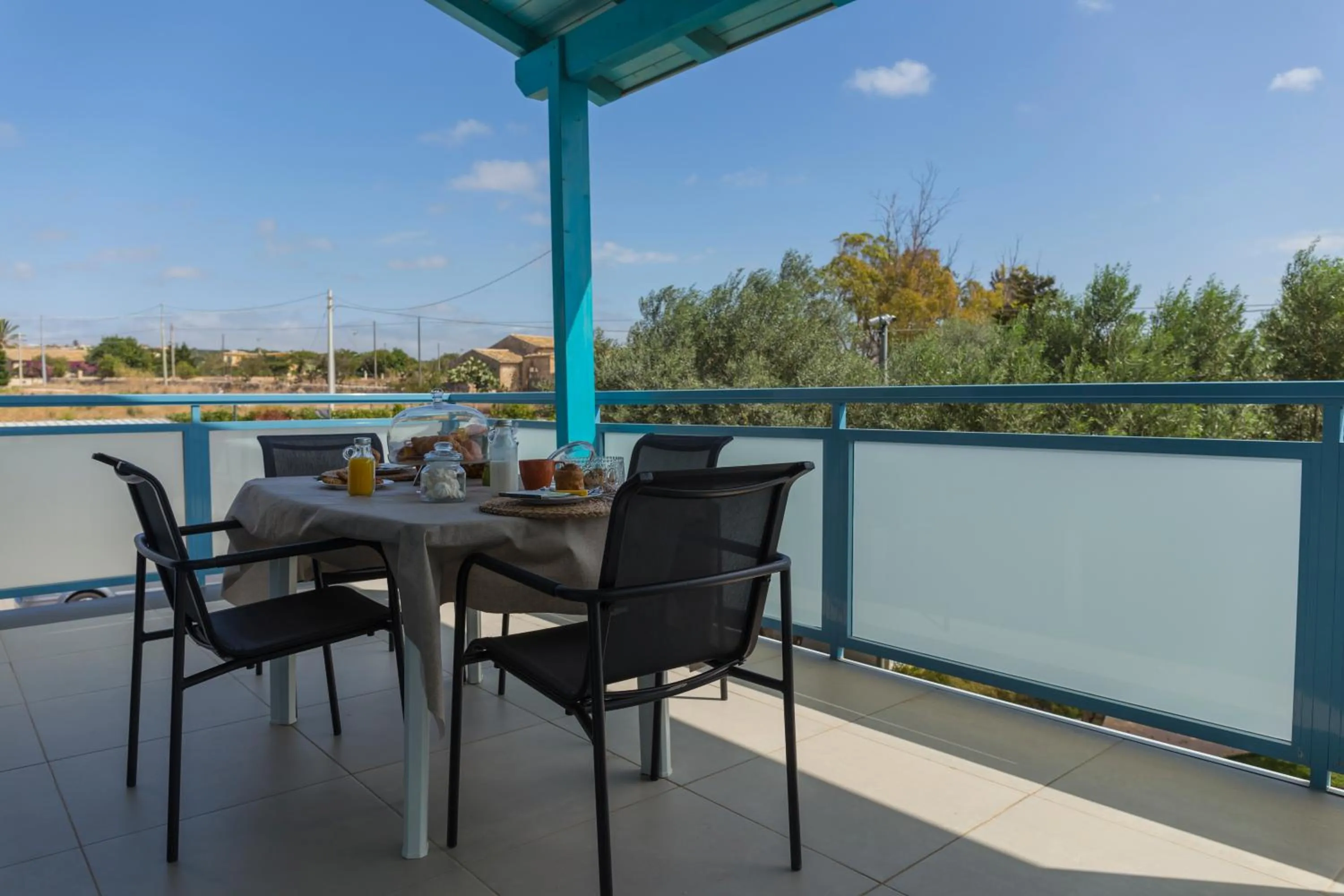 Balcony/Terrace in MareinSicilia Dammusa Residence