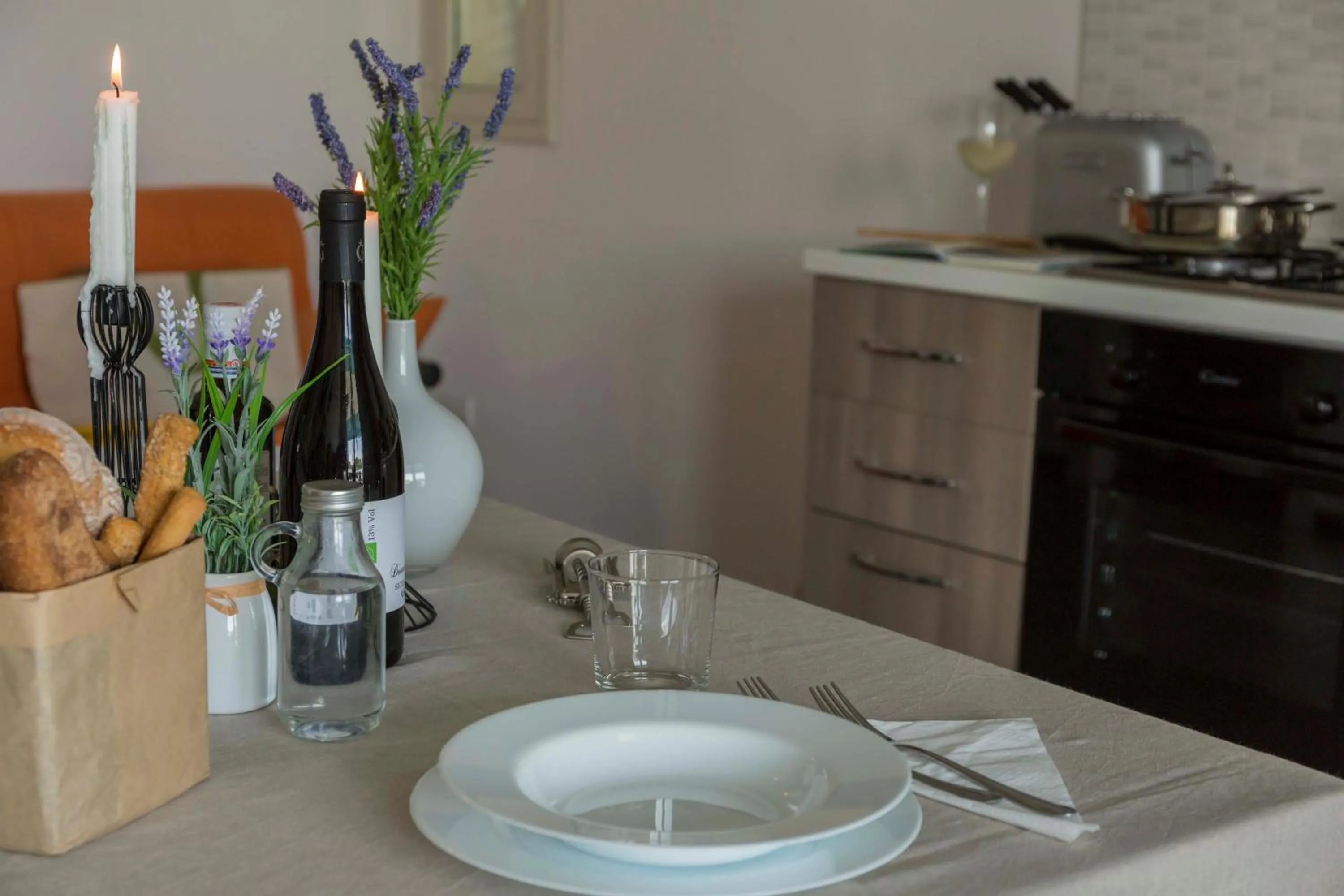 Kitchen or kitchenette in MareinSicilia Dammusa Residence