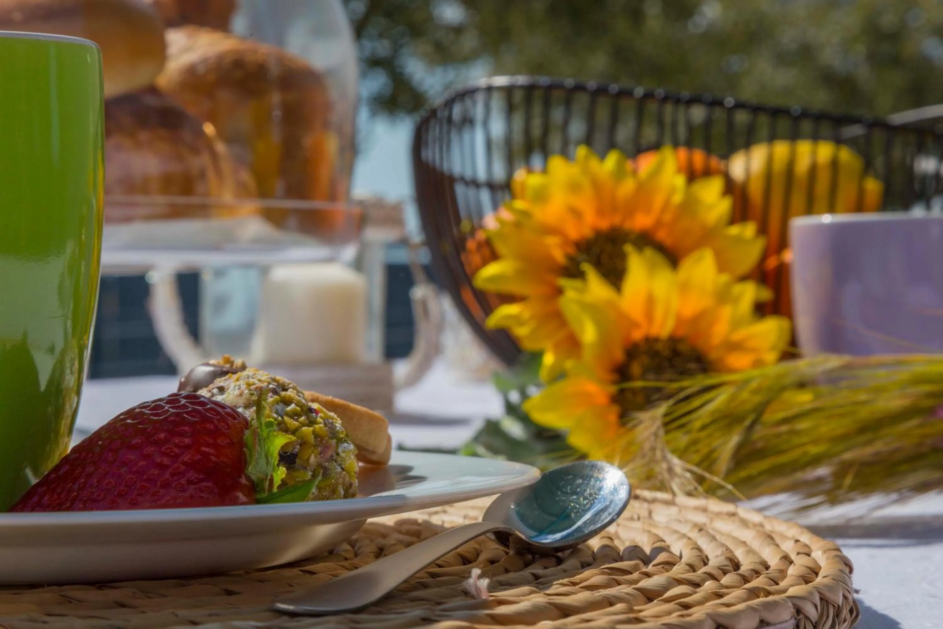 Decorative detail in MareinSicilia Dammusa Residence