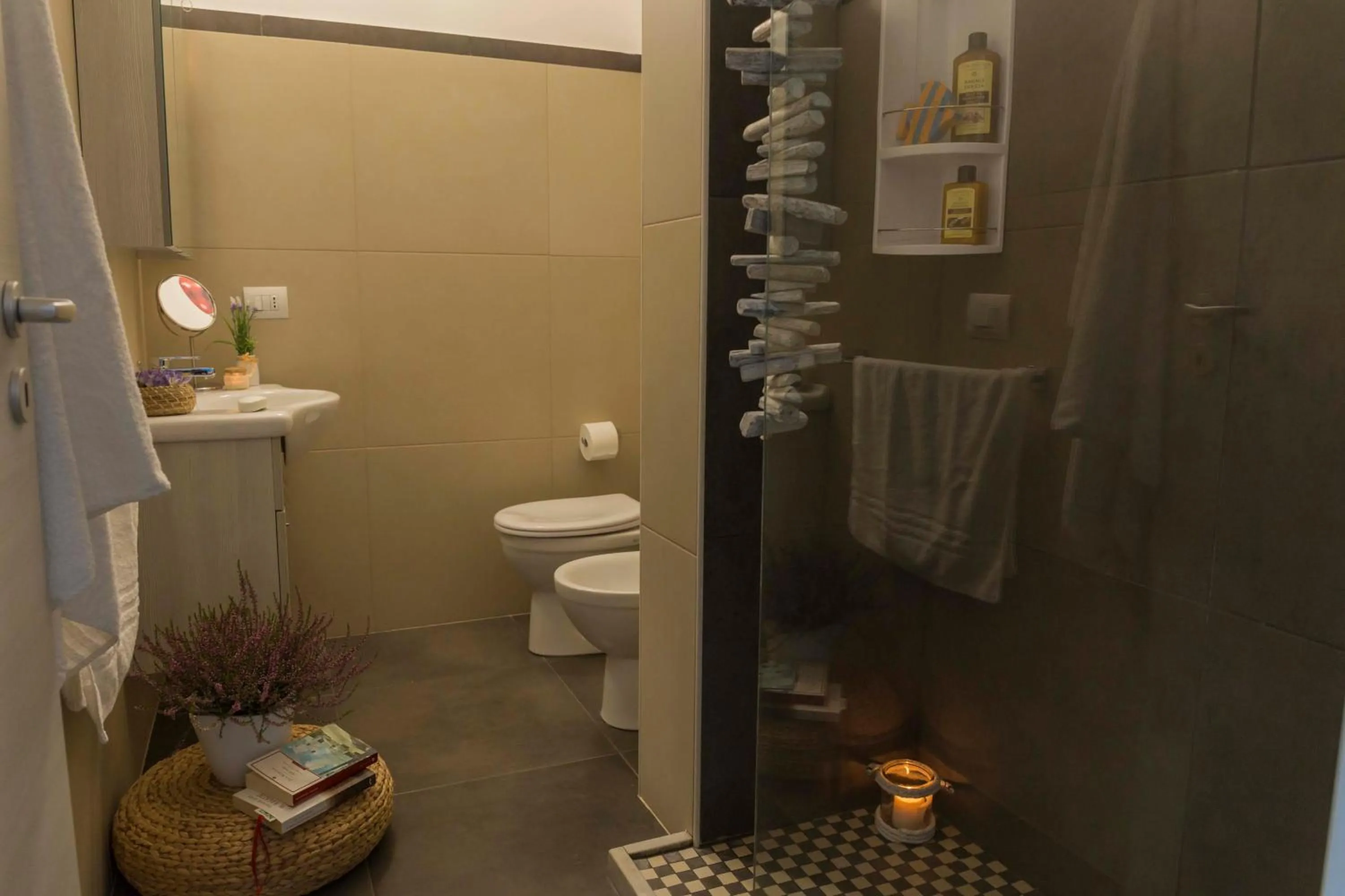 Bathroom in MareinSicilia Dammusa Residence