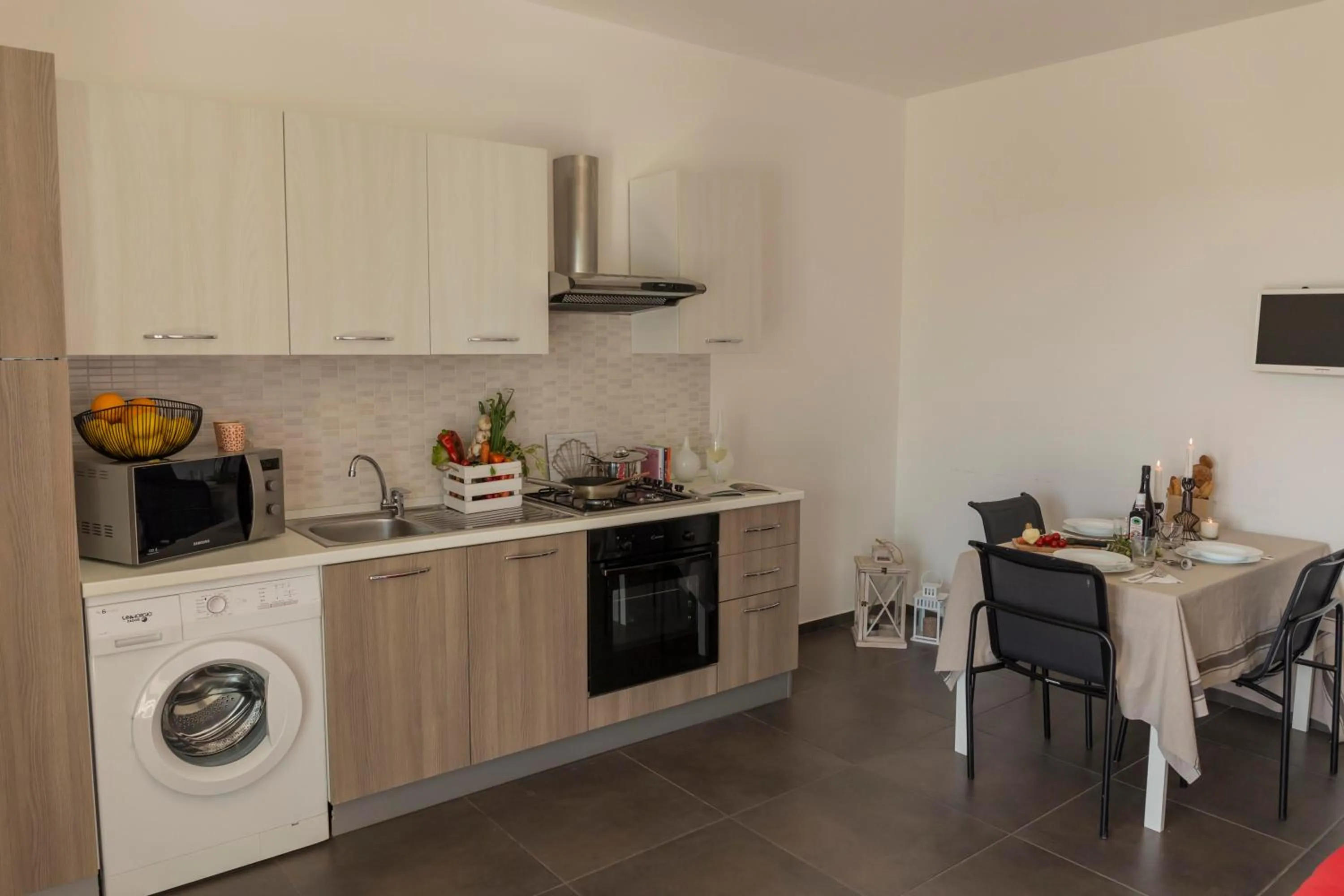 Kitchen or kitchenette in MareinSicilia Dammusa Residence