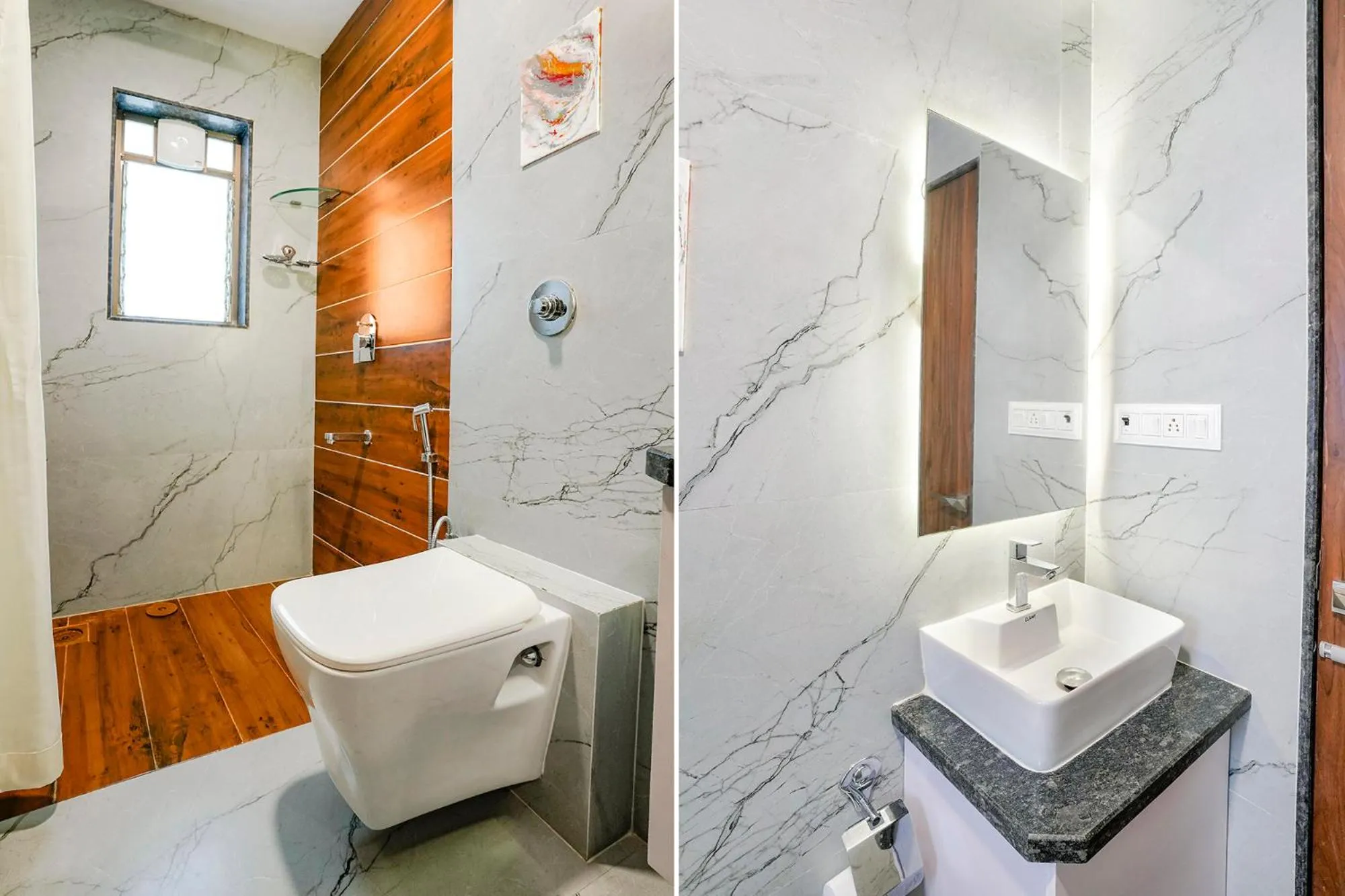 Toilet, Bathroom in FabHotel Swaraj