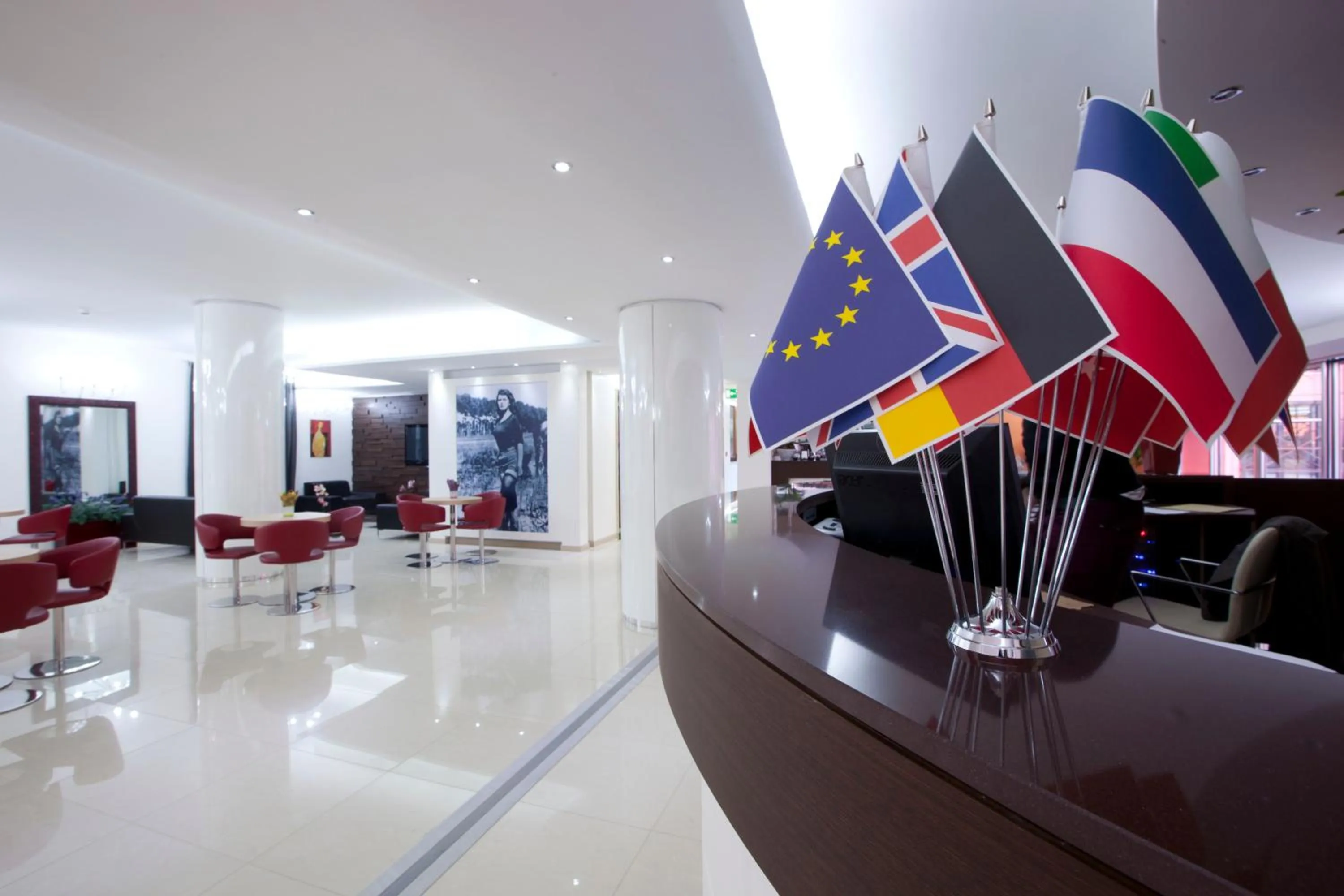 Lobby or reception in Hotel Eridano