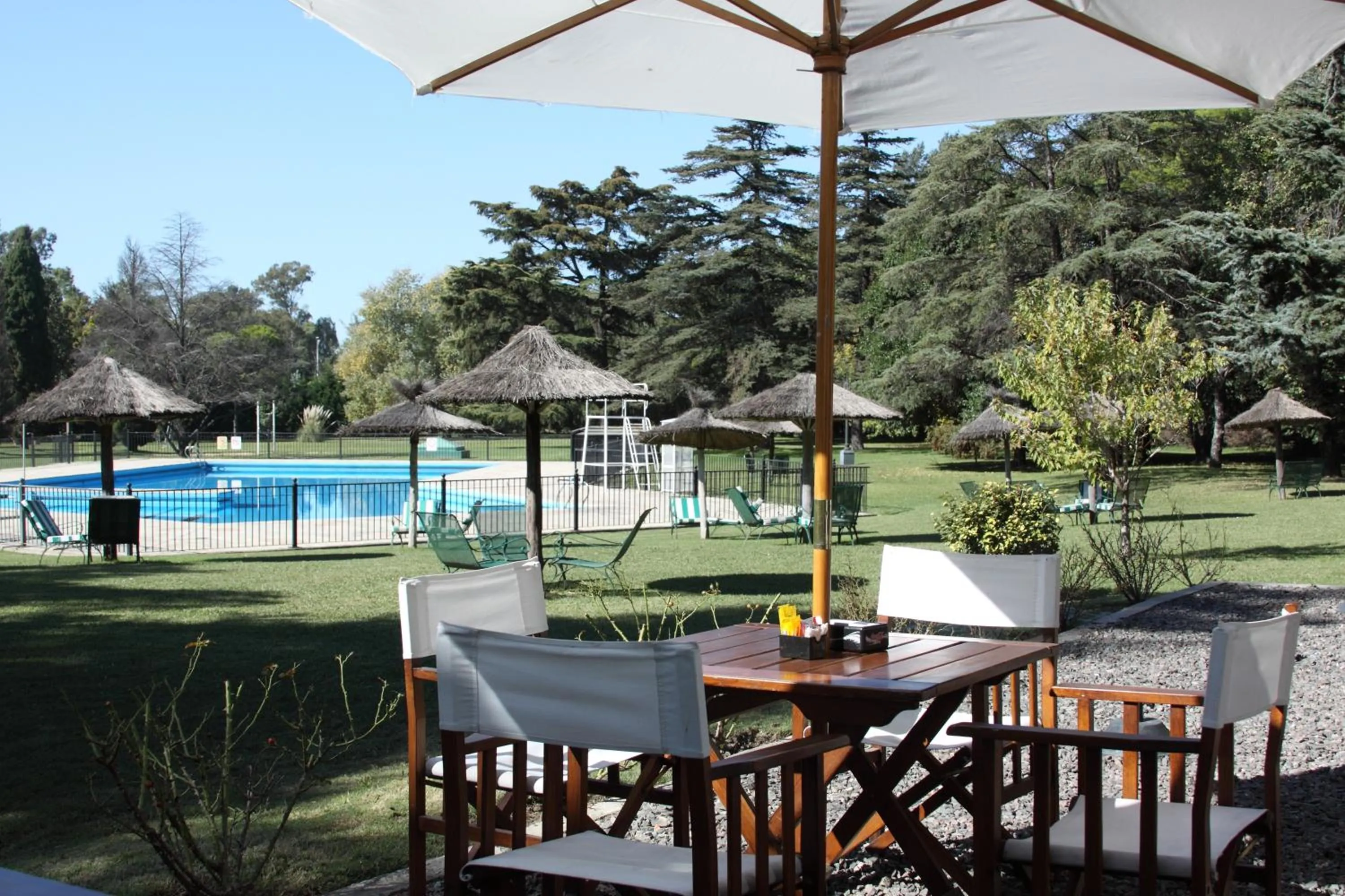 Patio in Hotel Colonial San Nicolás