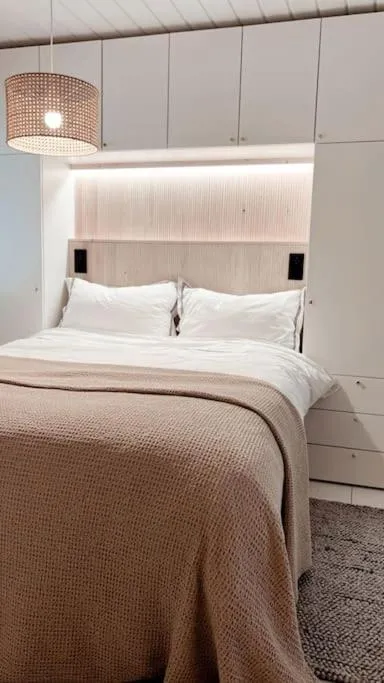 Bed in Beautiful Villa by the sea