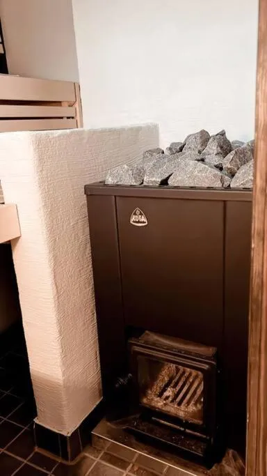 Sauna in Beautiful Villa by the sea