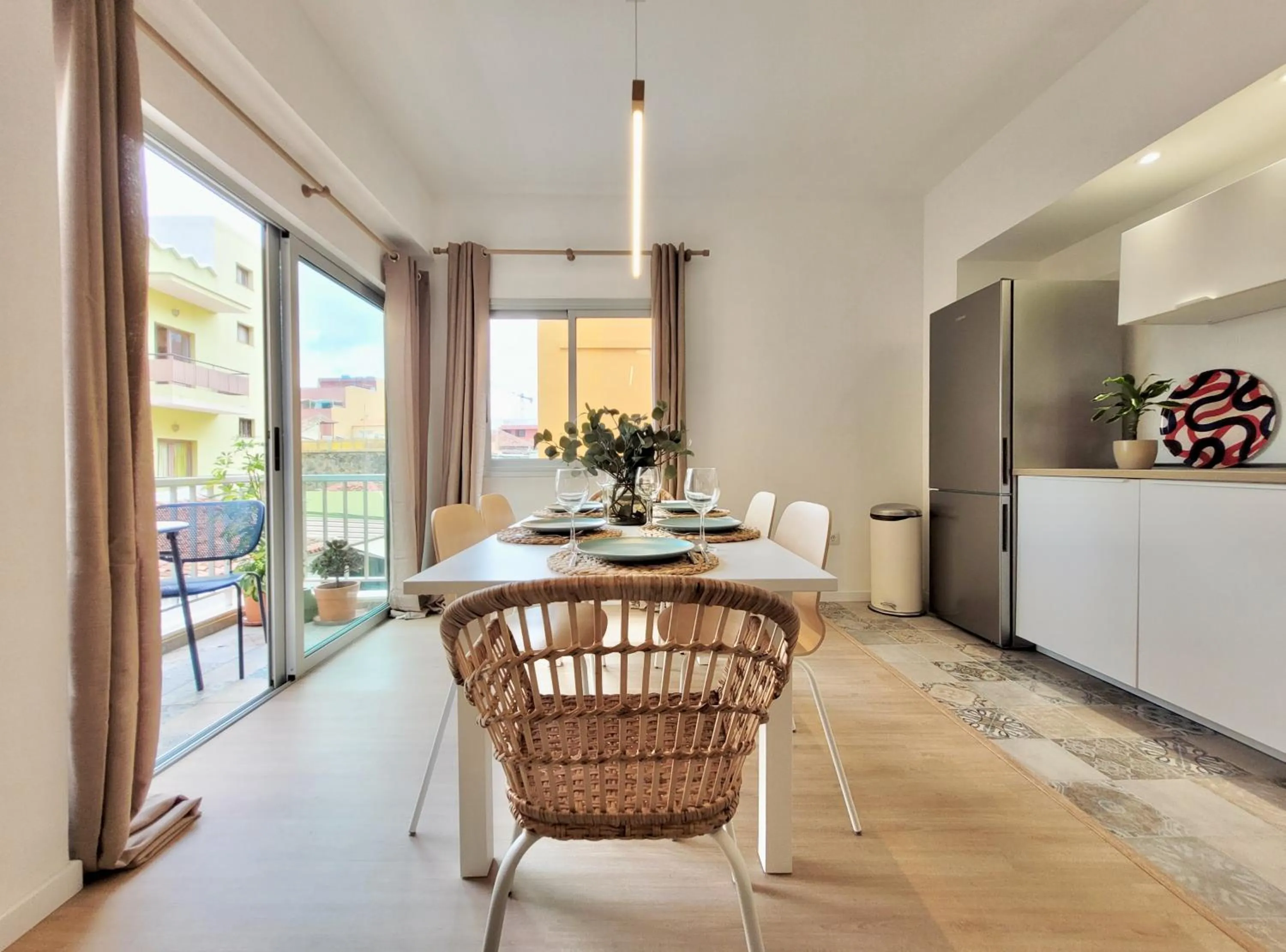 Kitchen or kitchenette in Plaza y Playa