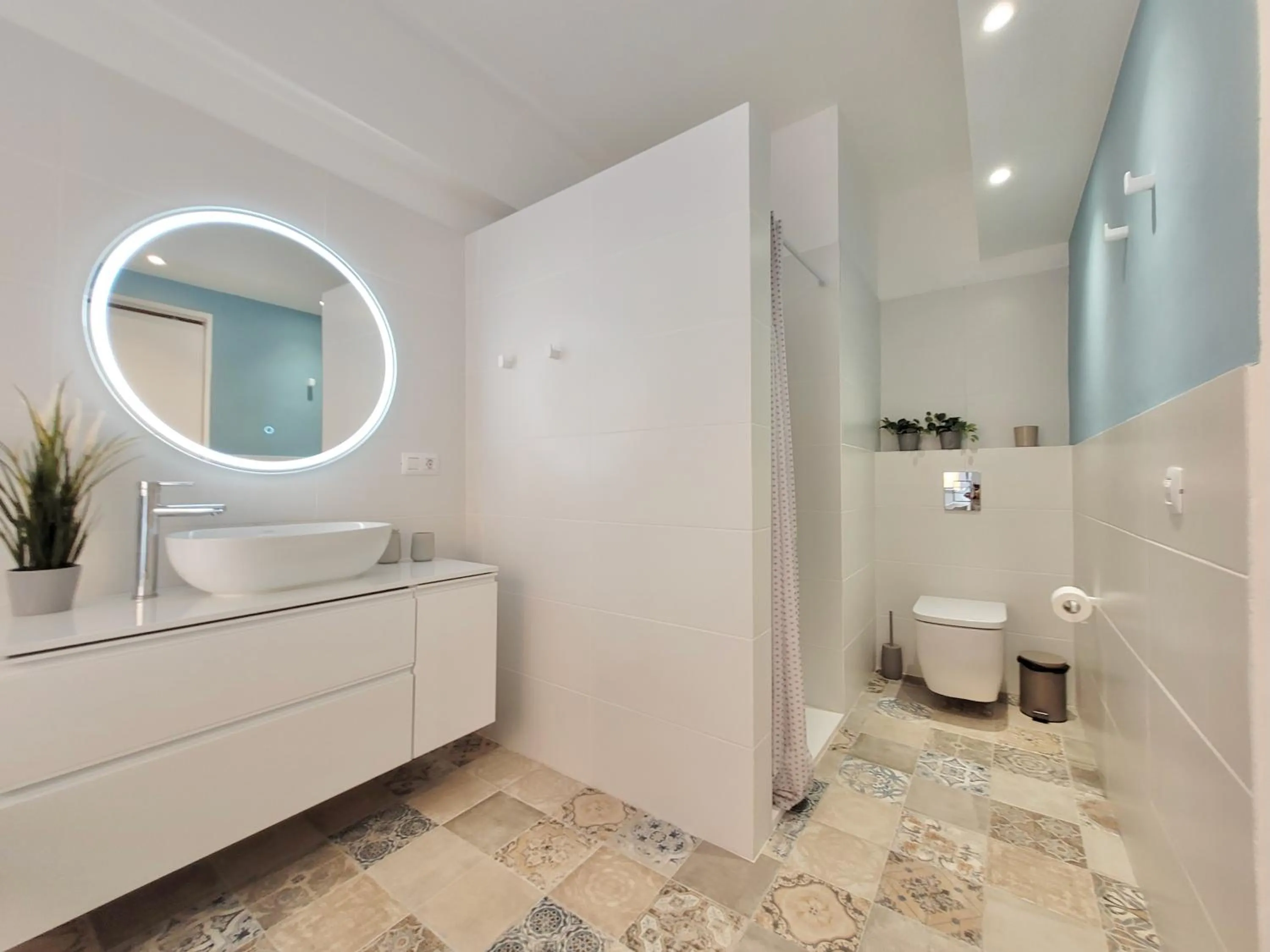 Bathroom in Plaza y Playa