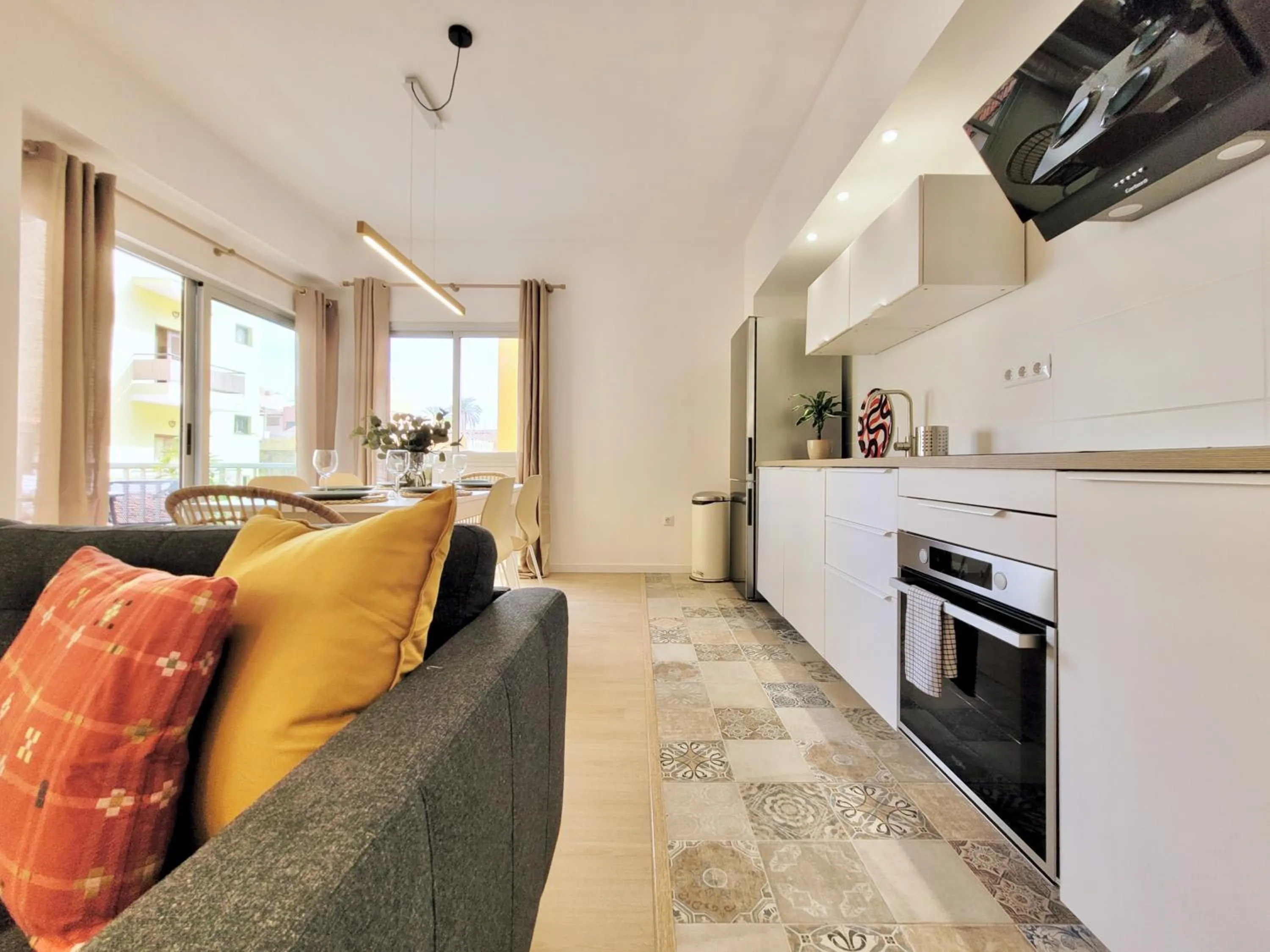 Kitchen or kitchenette in Plaza y Playa