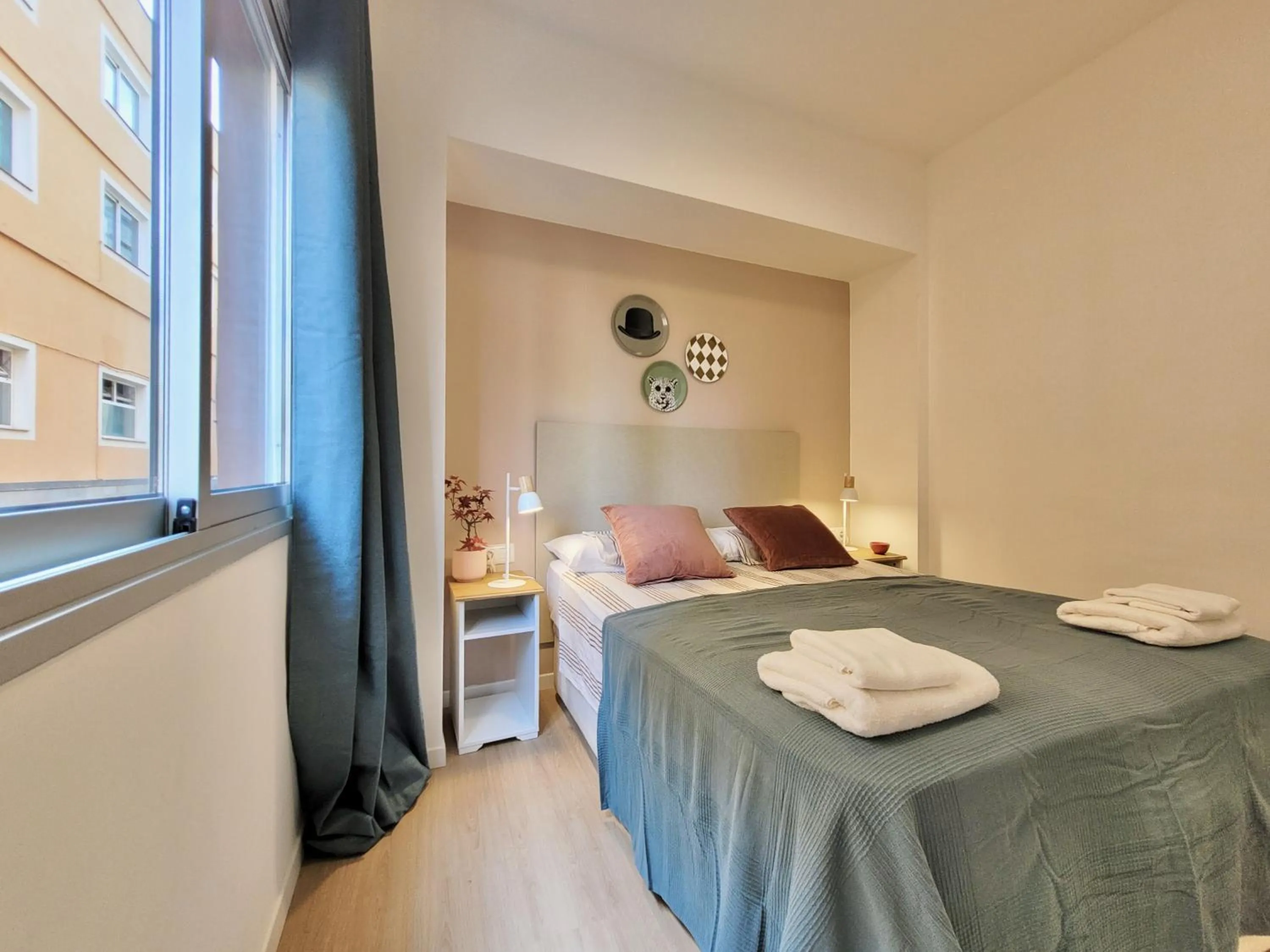 Bedroom, Bed in Plaza y Playa