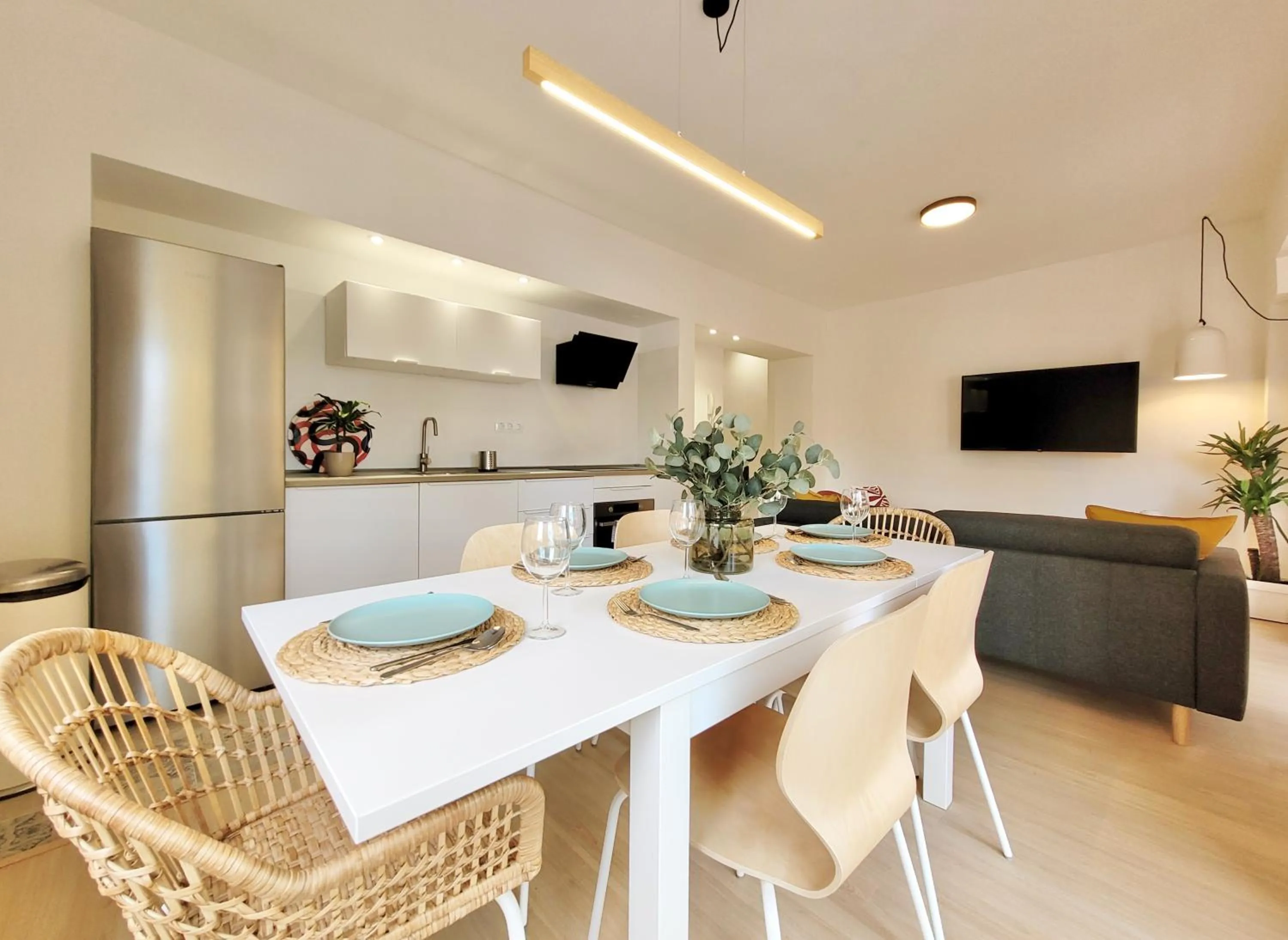 Kitchen or kitchenette in Plaza y Playa