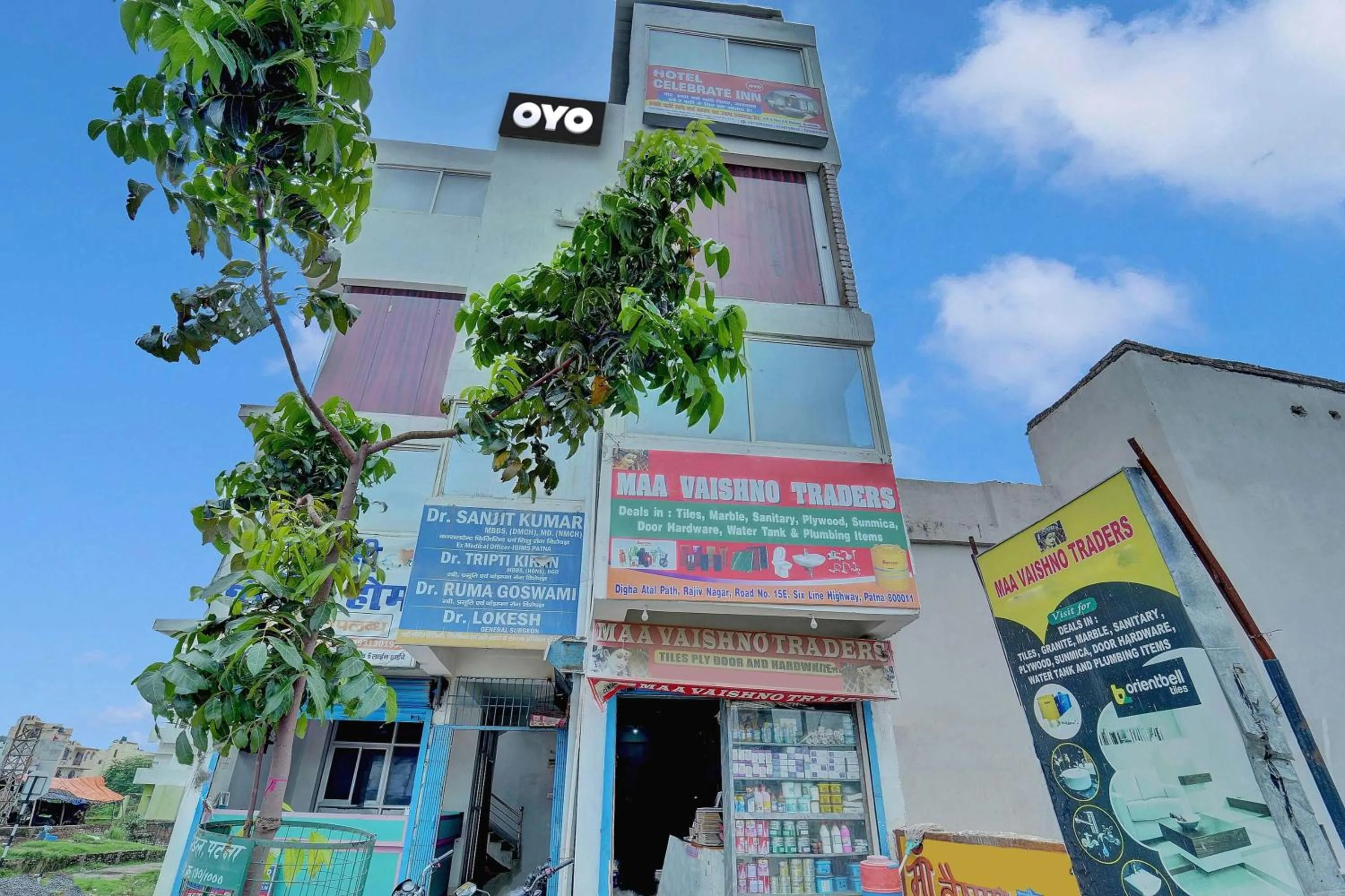 Facade/entrance in OYO Flagship Hotel Celebrate Inn