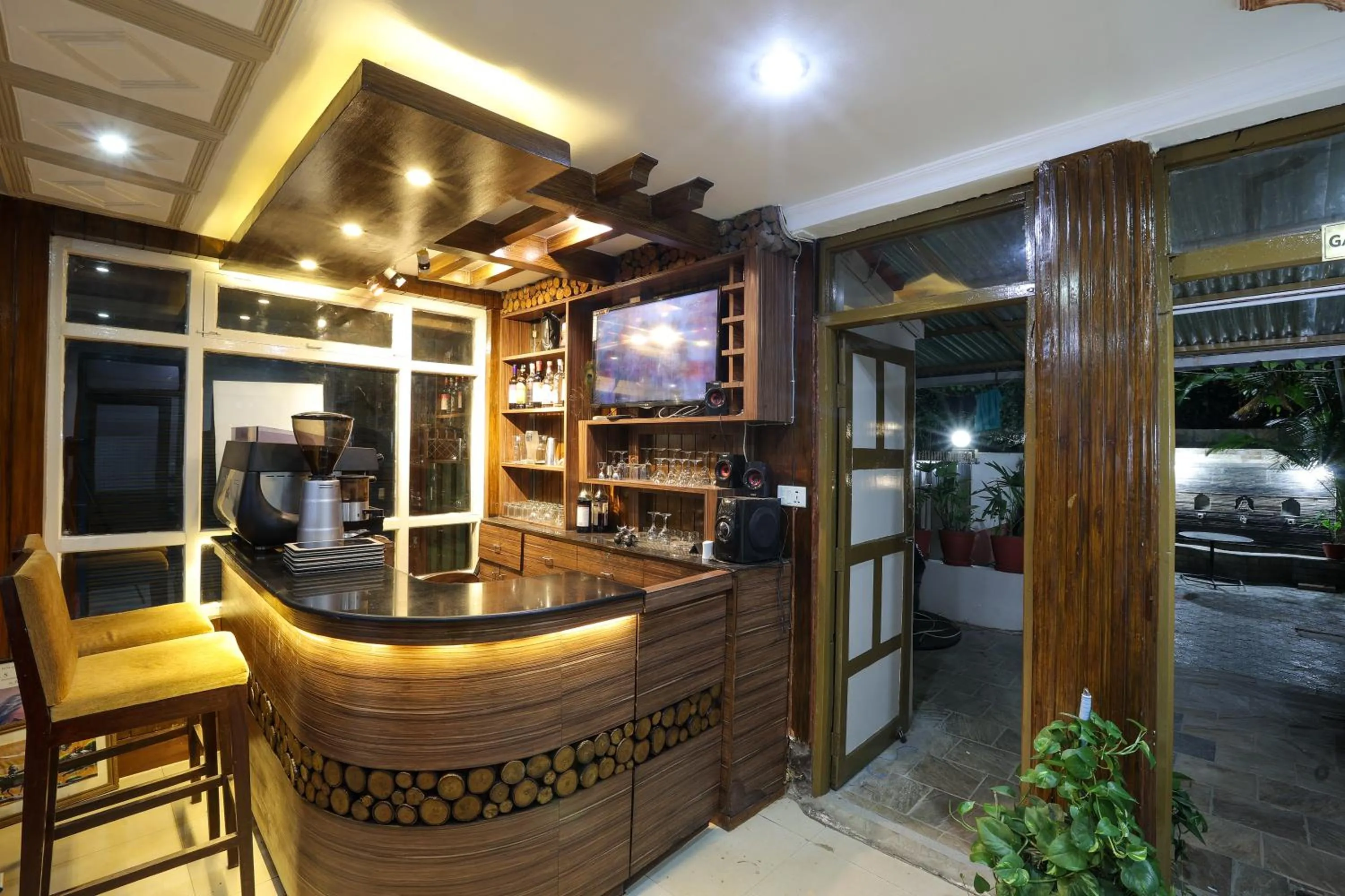 Seating area in Hotel Sekai