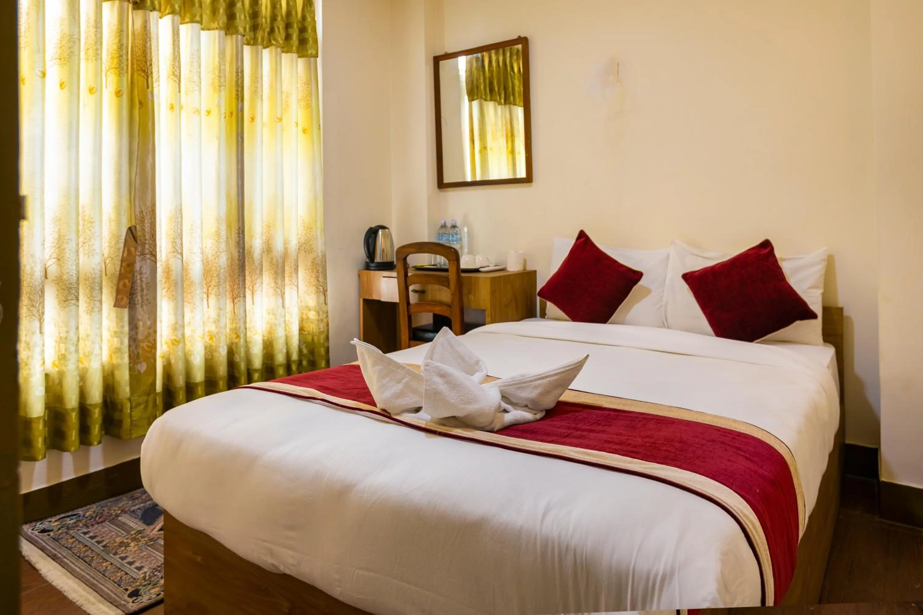 Bedroom, Bed in Hotel Sekai