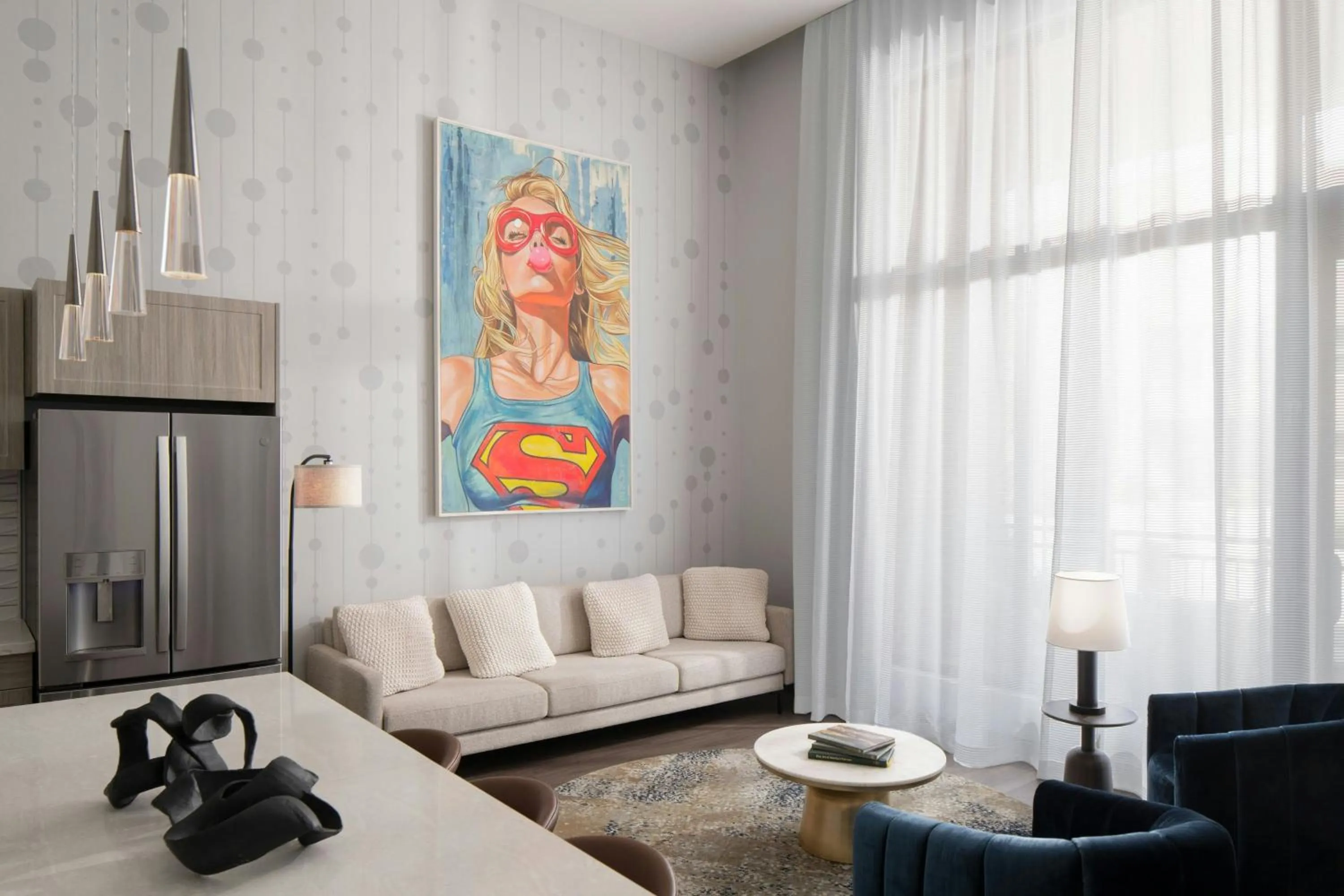 Living room in Trilith Guesthouse, Fayetteville, GA, a Tribute Portfolio Hotel