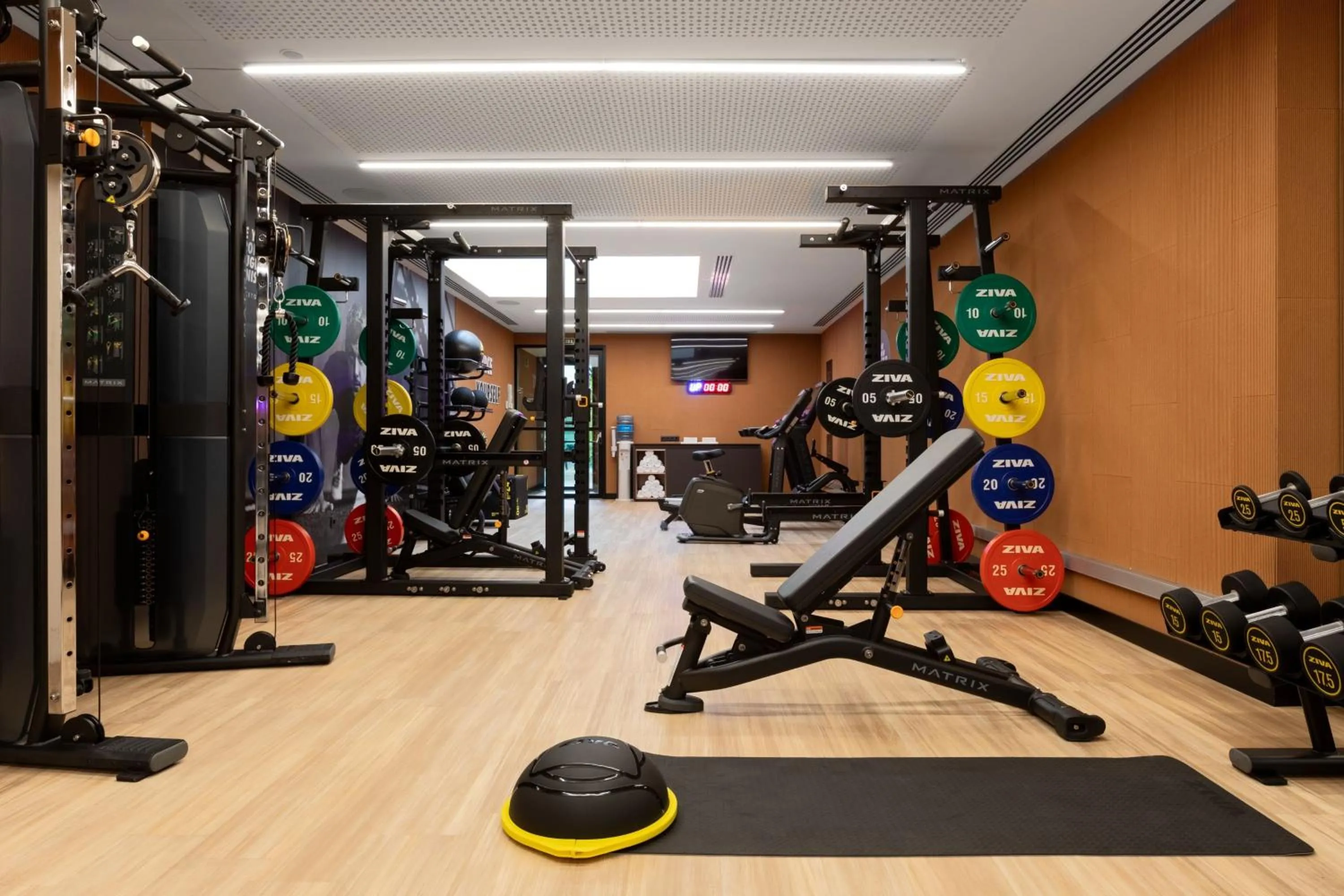 Fitness centre/facilities in Labtwentytwo Barcelona, a Tribute Portfolio Hotel by Marriott