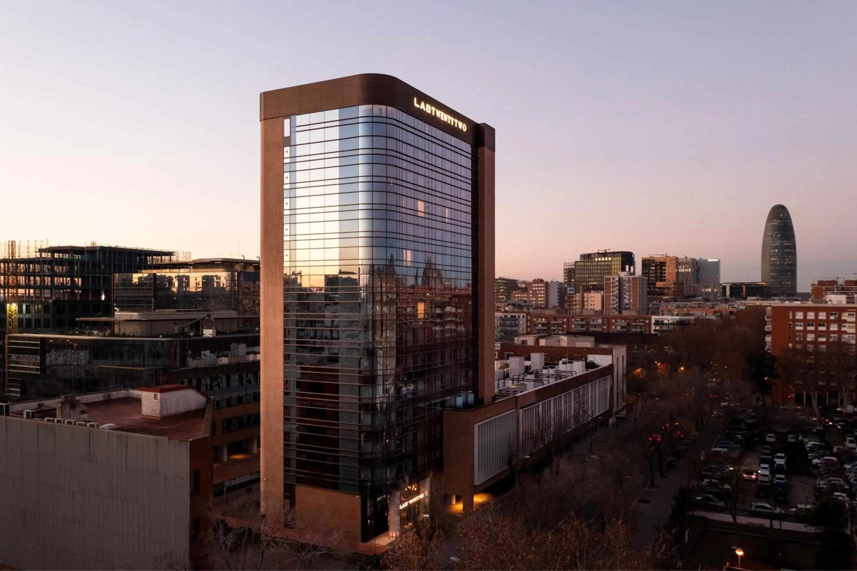 Property building in Labtwentytwo Barcelona, a Tribute Portfolio Hotel by Marriott