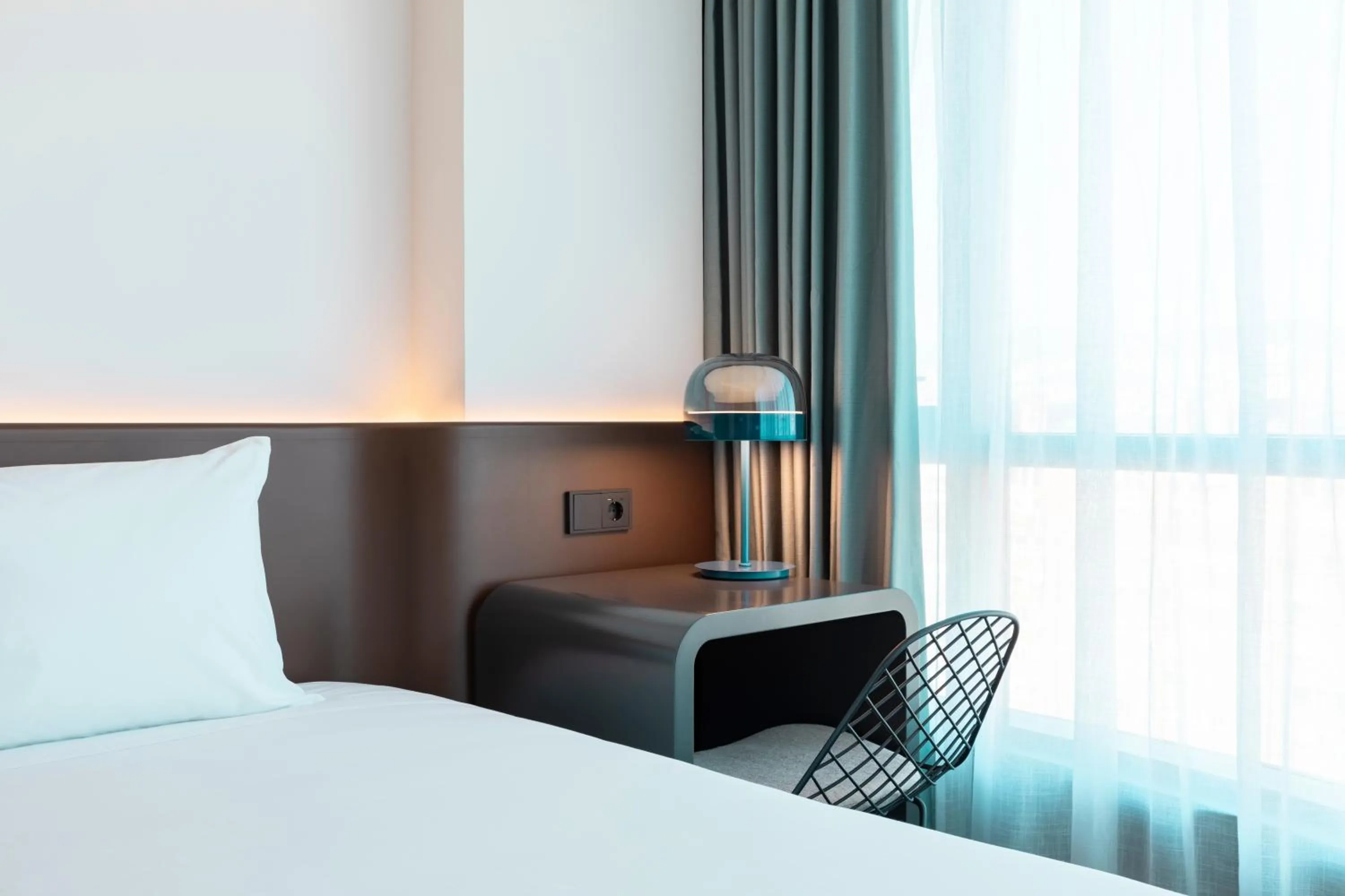 Bedroom, Bed in Labtwentytwo Barcelona, a Tribute Portfolio Hotel by Marriott