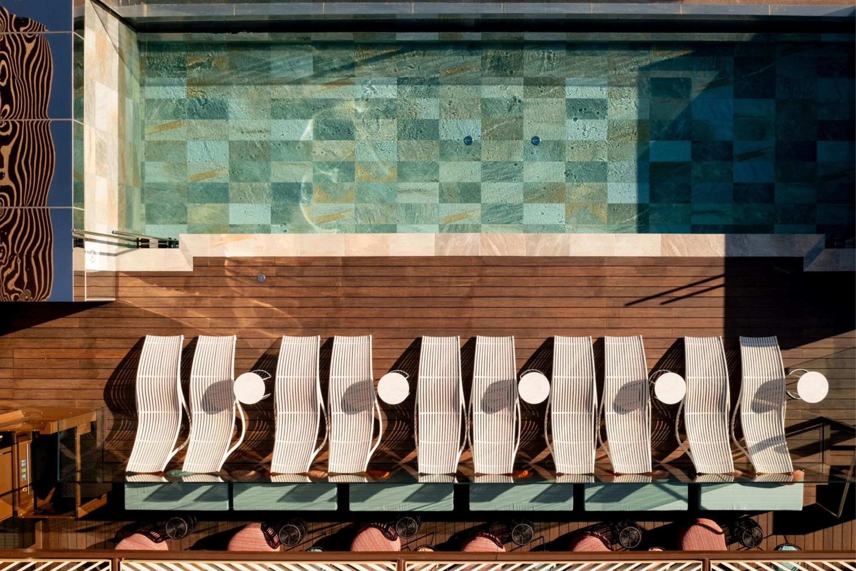 Swimming pool in Labtwentytwo Barcelona, a Tribute Portfolio Hotel by Marriott