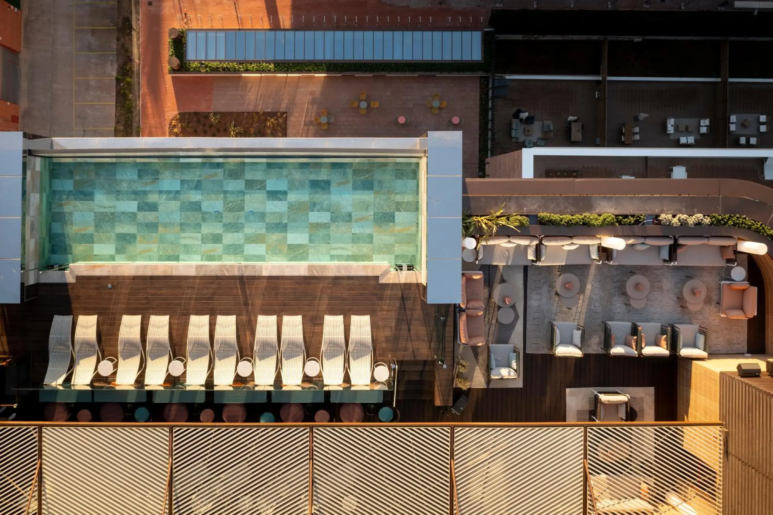Swimming pool in Labtwentytwo Barcelona, a Tribute Portfolio Hotel by Marriott Swimming pool in Labtwentytwo Barcelona, a Tribute Portfolio Hotel by Marriott