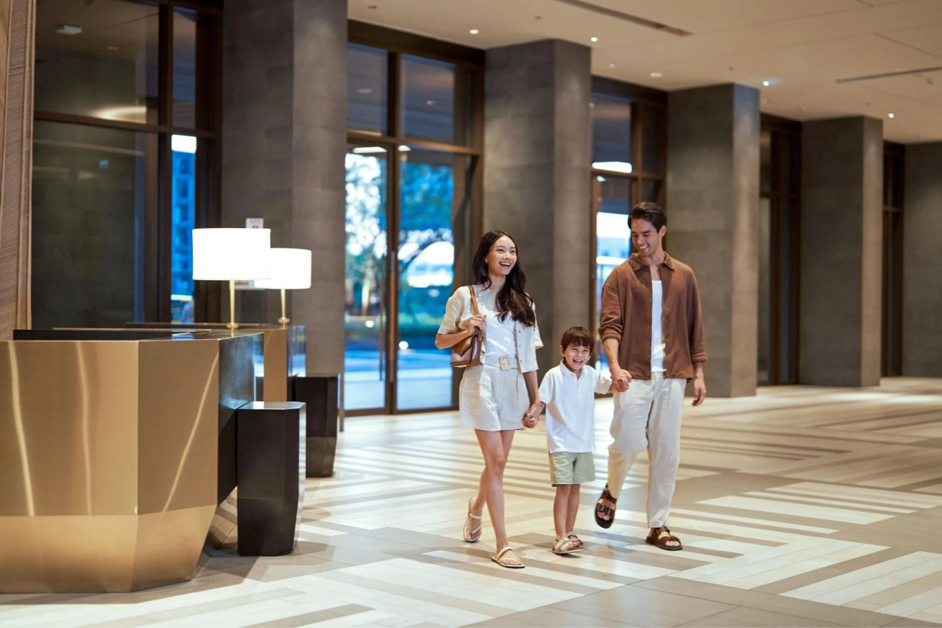 Lobby or reception in Courtyard by Marriott Bangkok Suvarnabhumi Airport