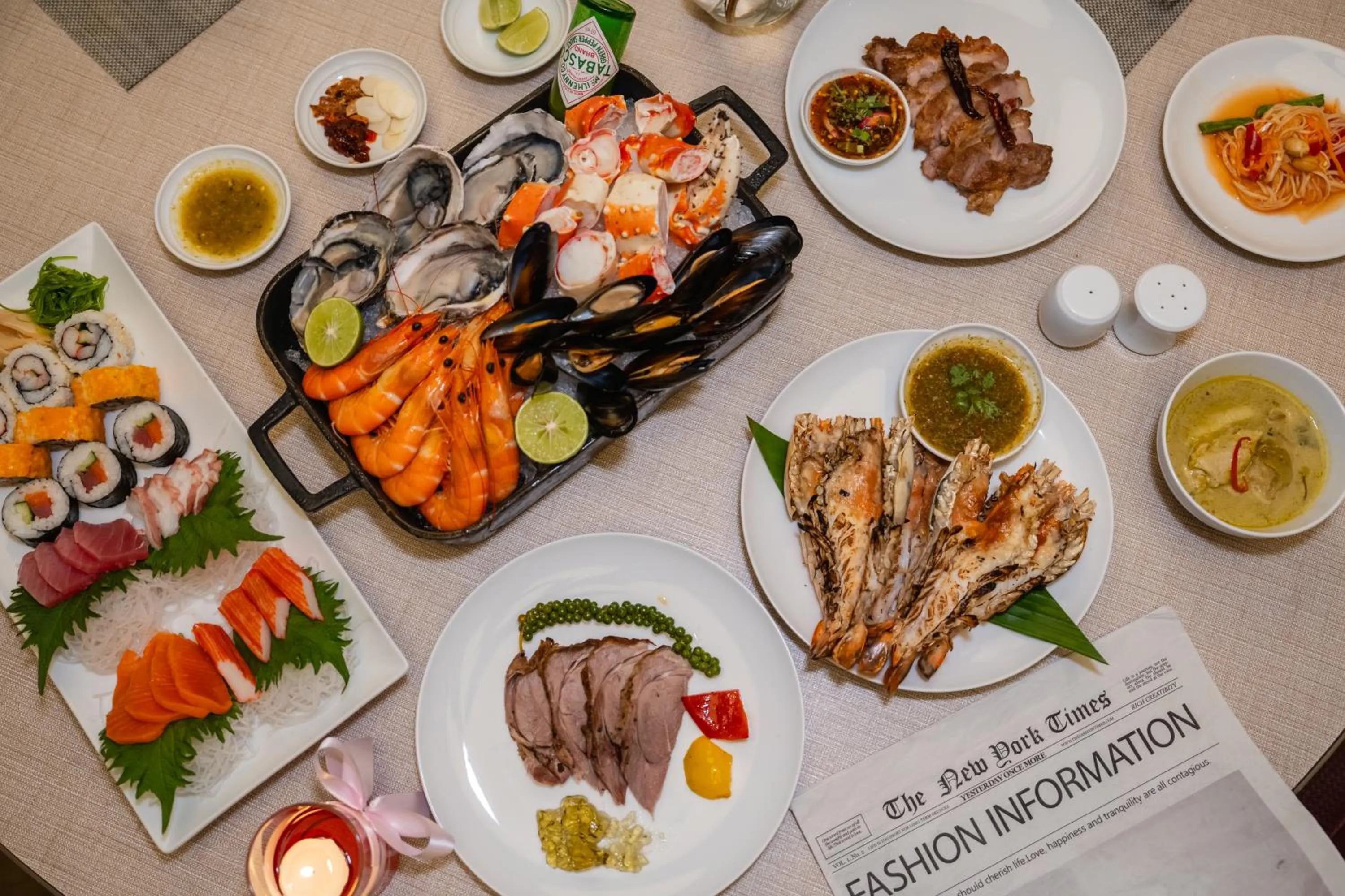 Restaurant/places to eat in Courtyard by Marriott Bangkok Suvarnabhumi Airport