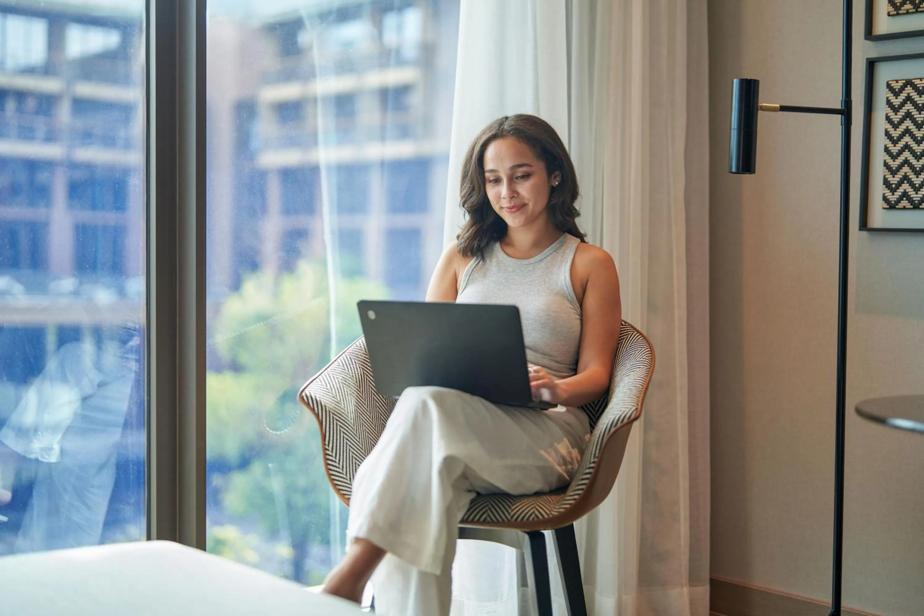 Photo of the whole room in Courtyard by Marriott Bangkok Suvarnabhumi Airport