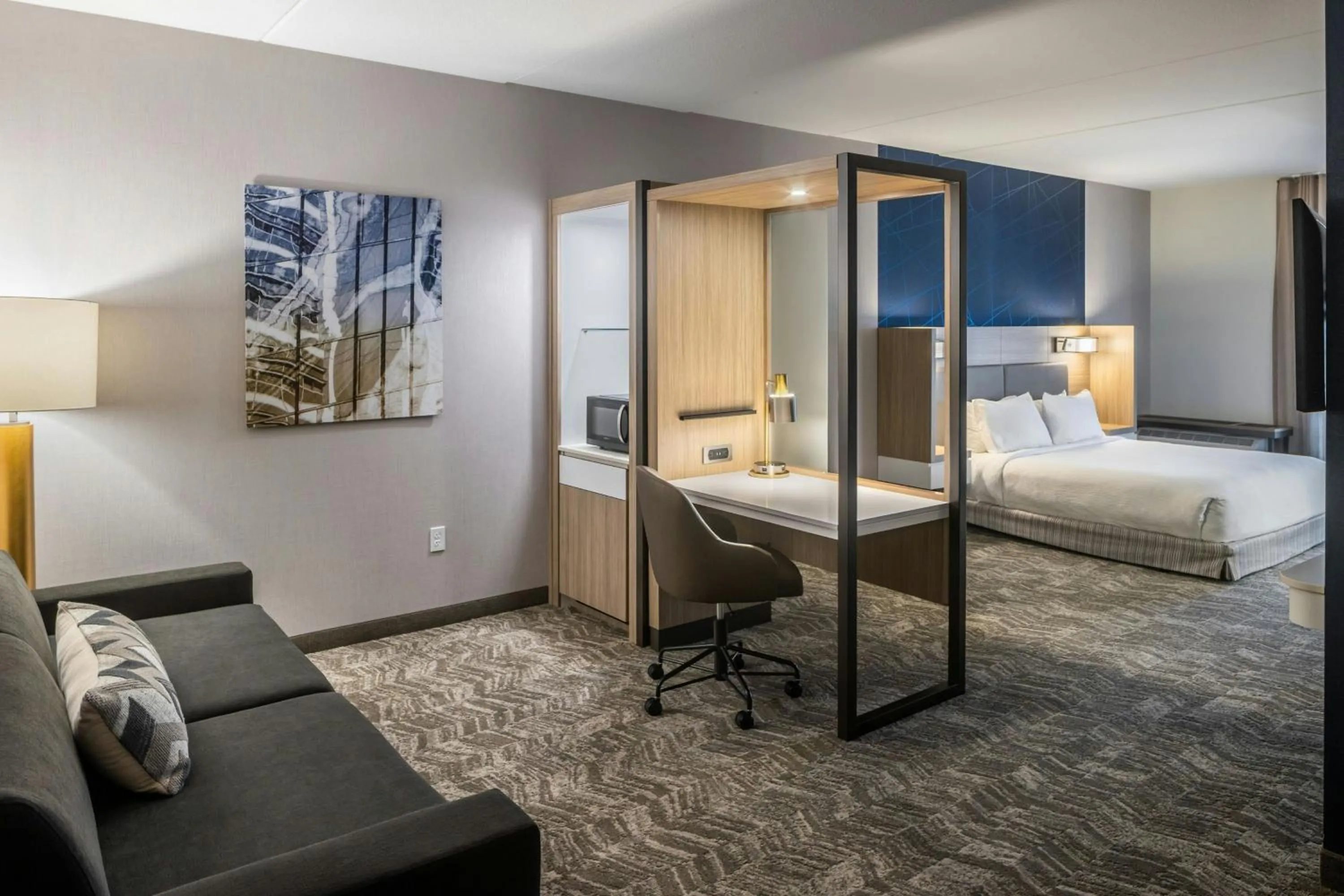 Photo of the whole room, Bed in SpringHill Suites by Marriott Canfield