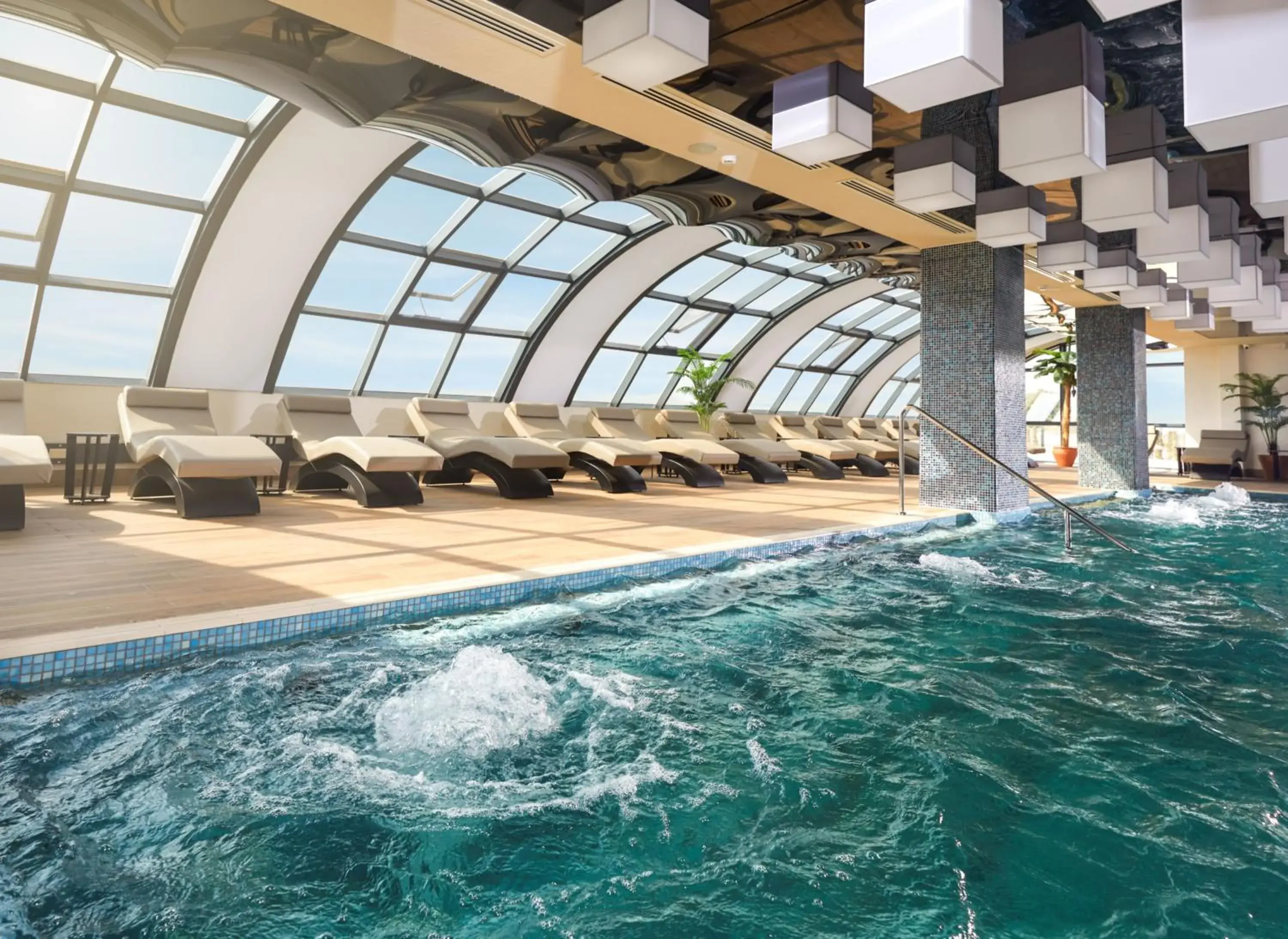 Swimming pool in FT Lotus Thermal Hotel&SPA Trademark Collection by Wyndham Swimming pool in FT Lotus Thermal Hotel&SPA Trademark Collection by Wyndham