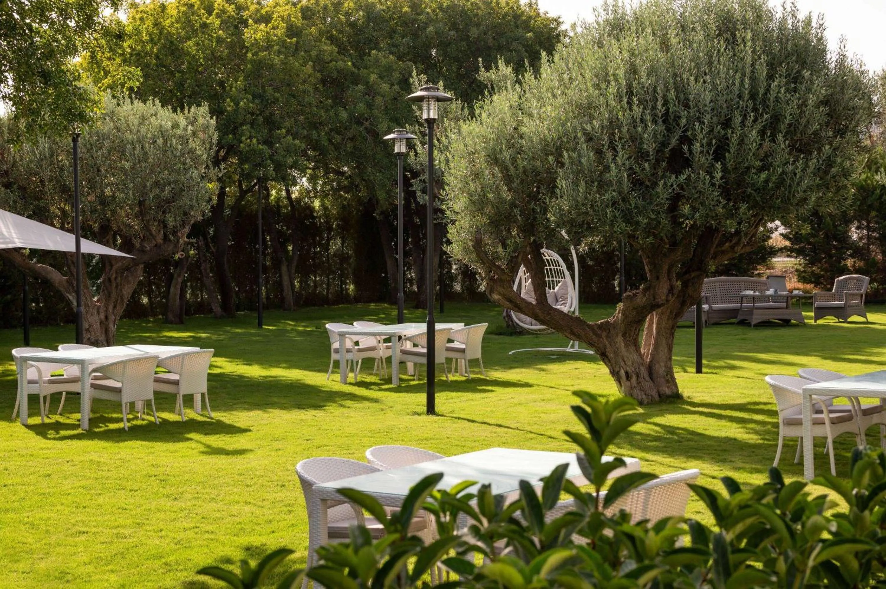 Inner courtyard view in FT Lotus Thermal Hotel&SPA Trademark Collection by Wyndham