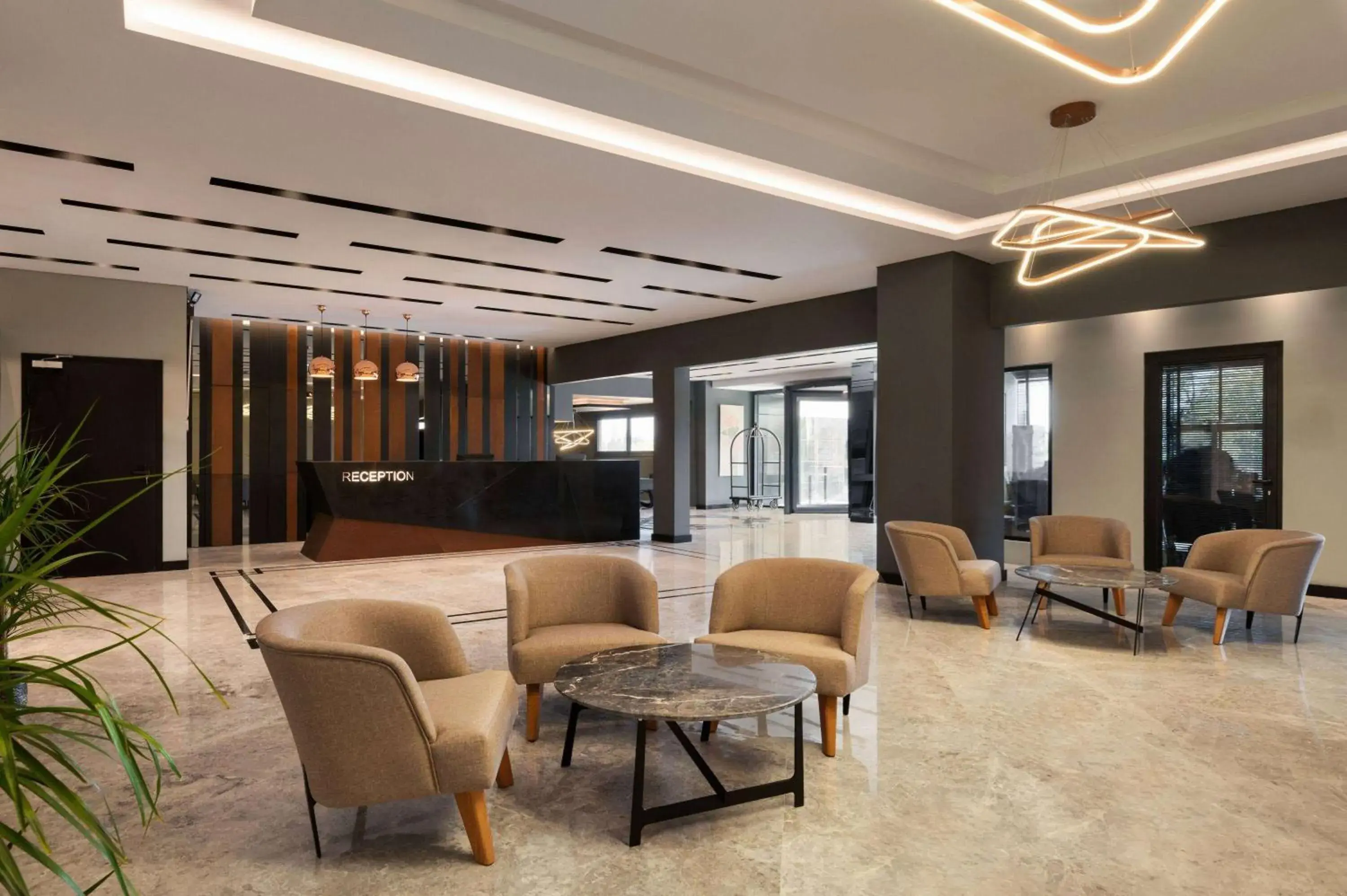 Lobby or reception in FT Lotus Thermal Hotel&SPA Trademark Collection by Wyndham Lobby or reception in FT Lotus Thermal Hotel&SPA Trademark Collection by Wyndham