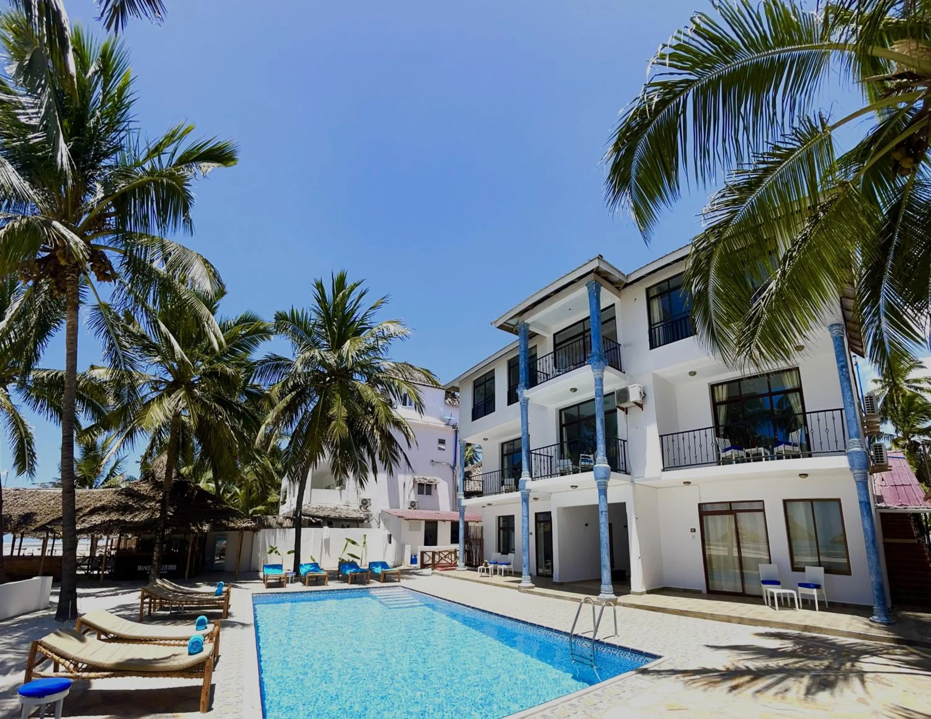 Swimming pool in BIANCO AZZURRO Hotel & Restaurant