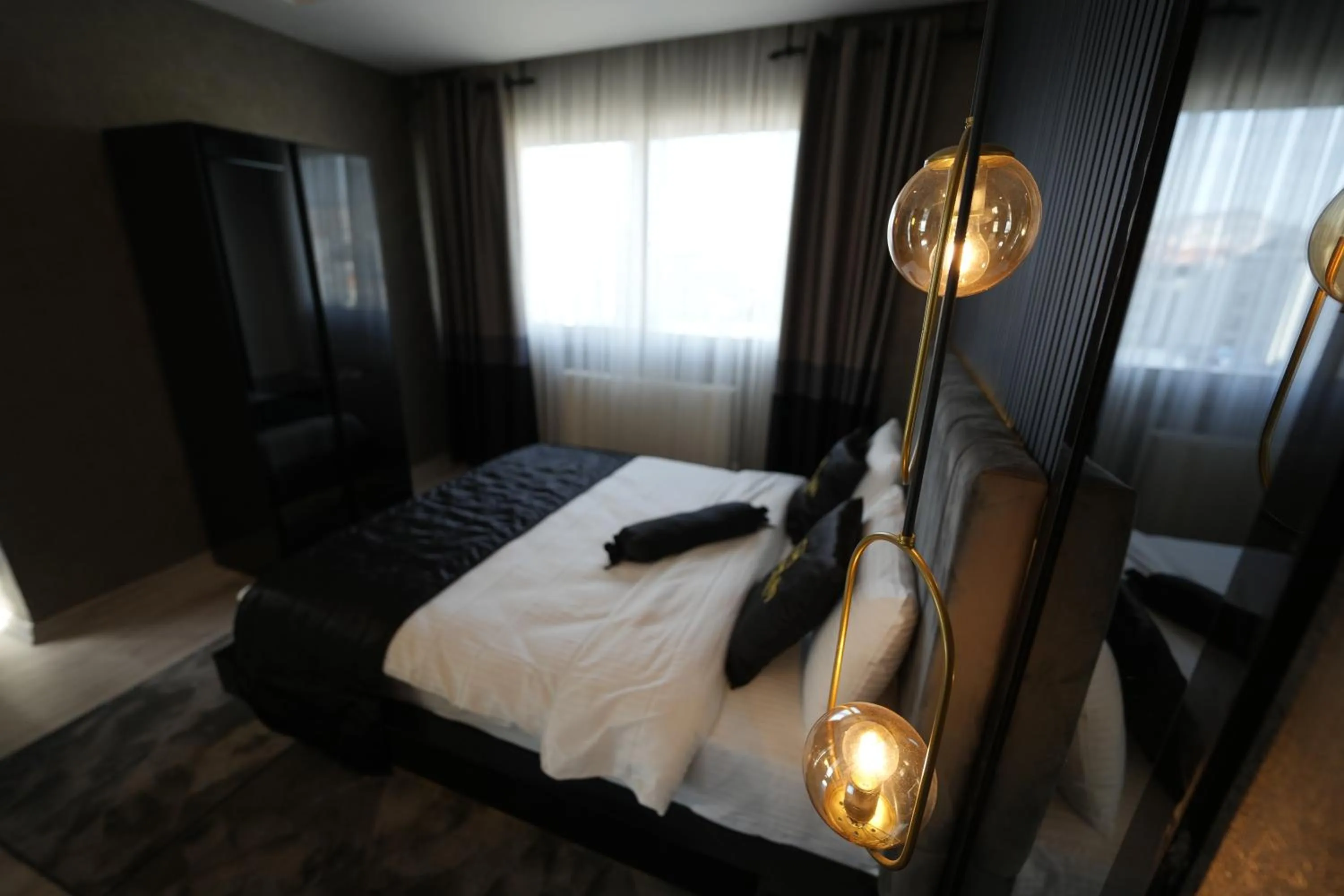 Bed in Marlen Hotel Bayraklı