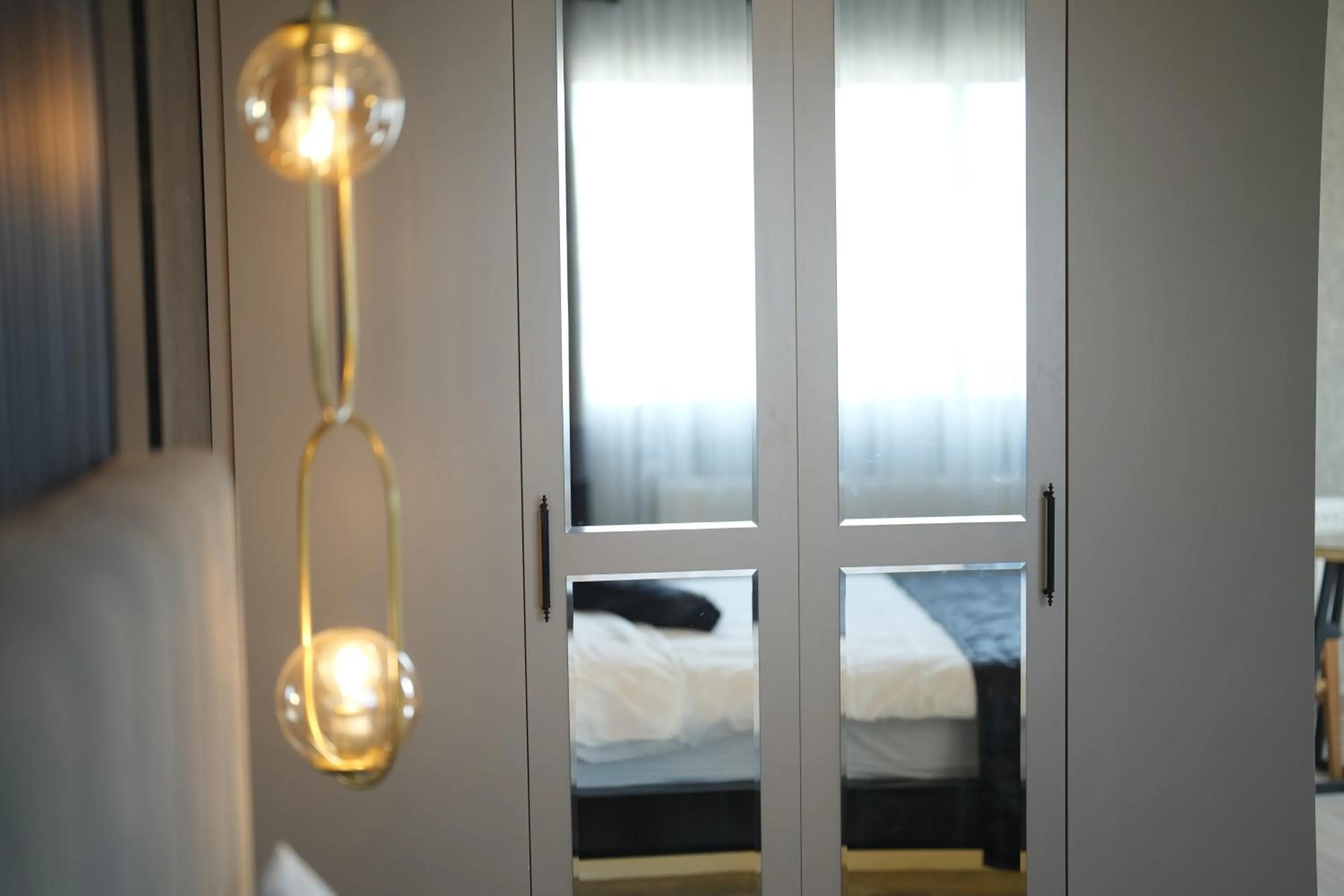 Bed in Marlen Hotel Bayraklı