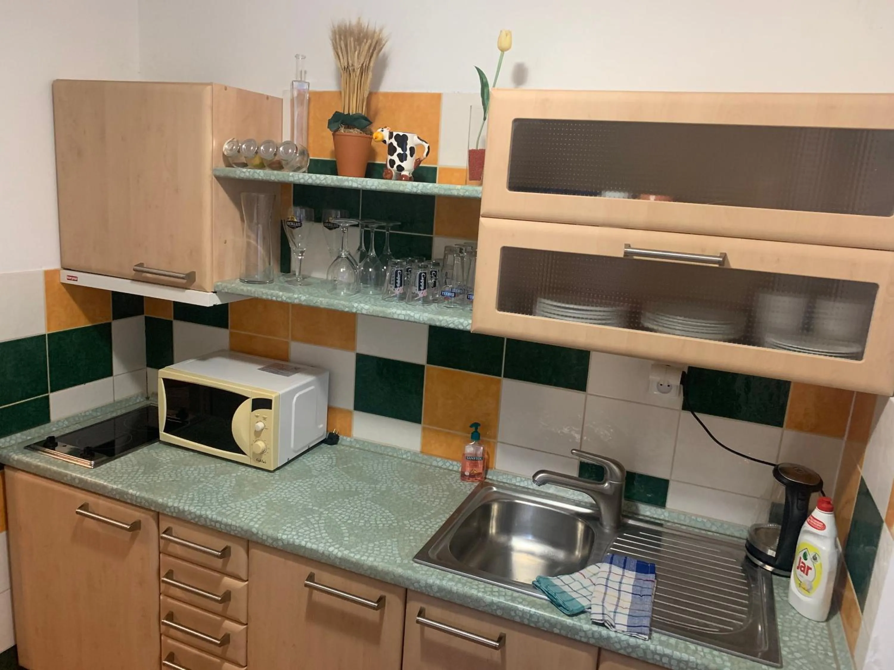 Kitchen or kitchenette in Horský Hotel Jelínek