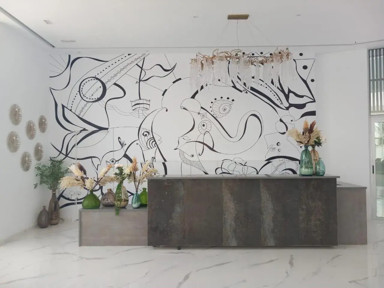 Lobby or reception in Ouril Mindelo Lobby or reception in Ouril Mindelo